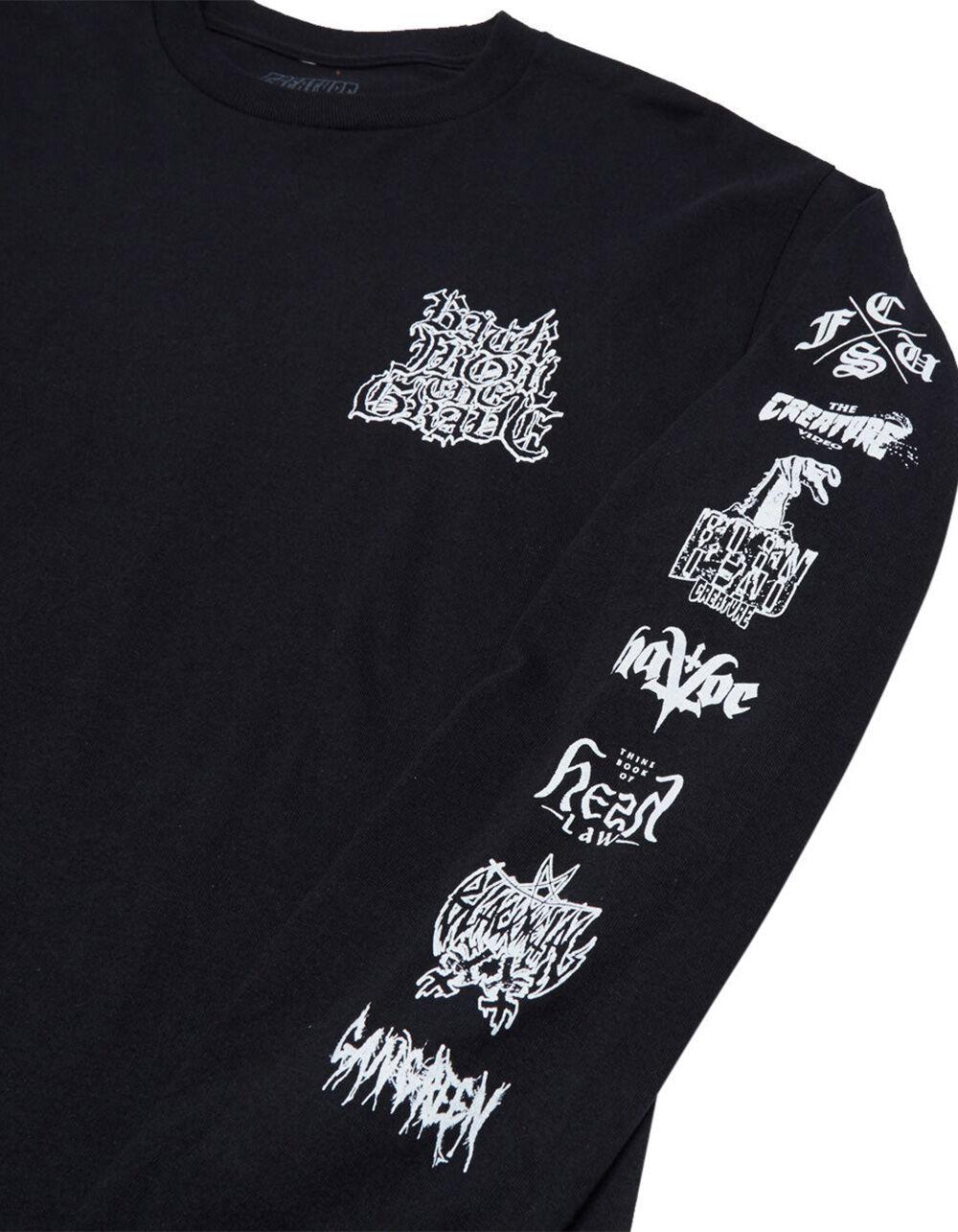 CREATURE Resurrection XX Mens Long Sleeve Tee - BLACK Product Image