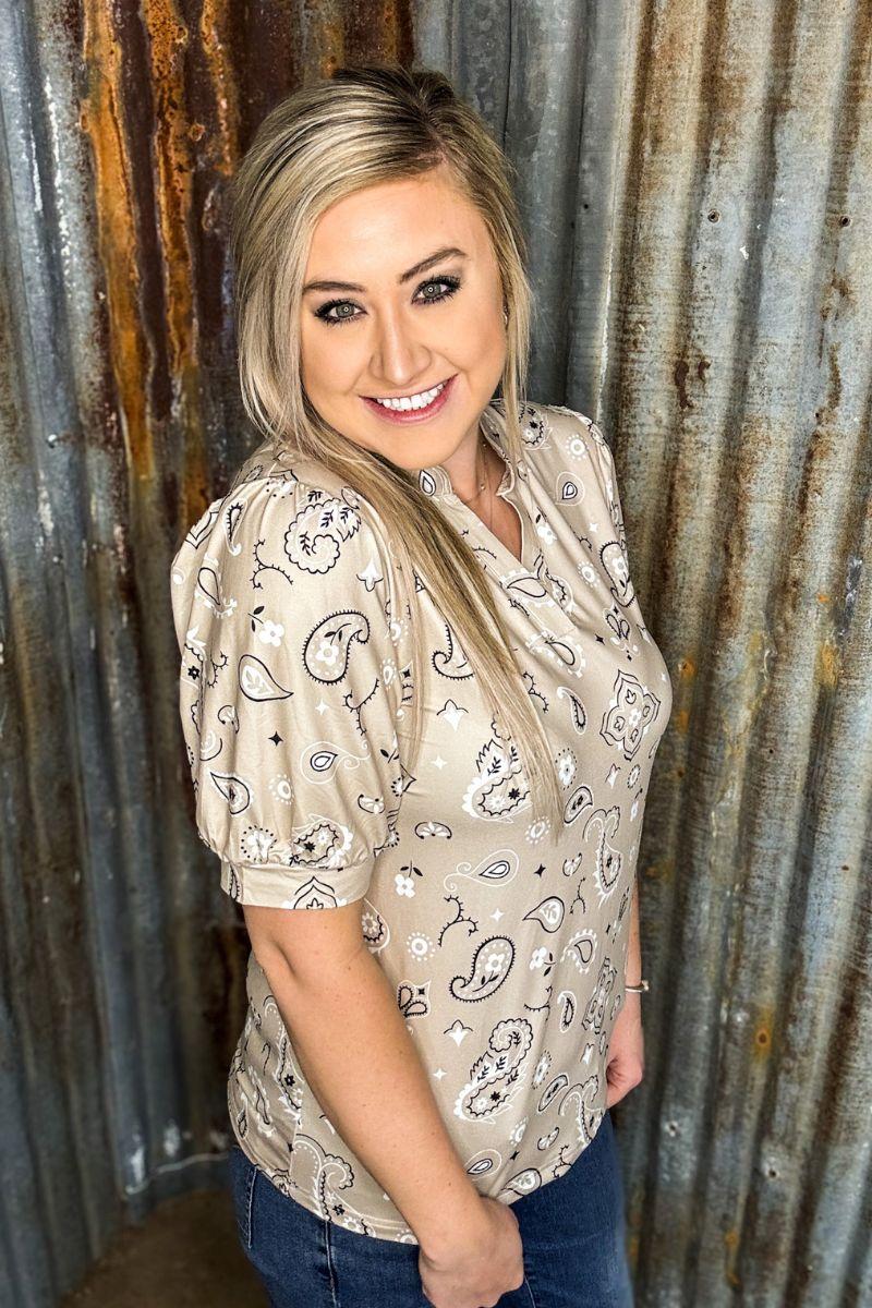 Sterling Kreek The Paisley Top Product Image