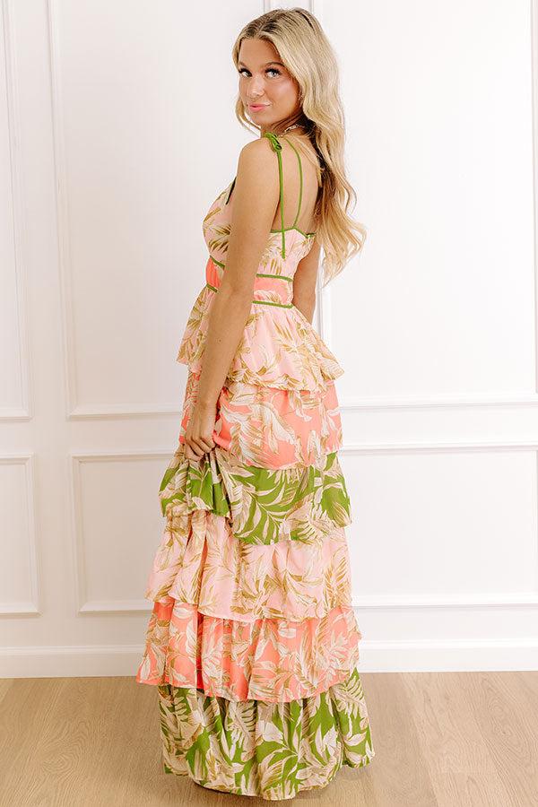 Tropical Daydream Tiered Maxi Dress Product Image