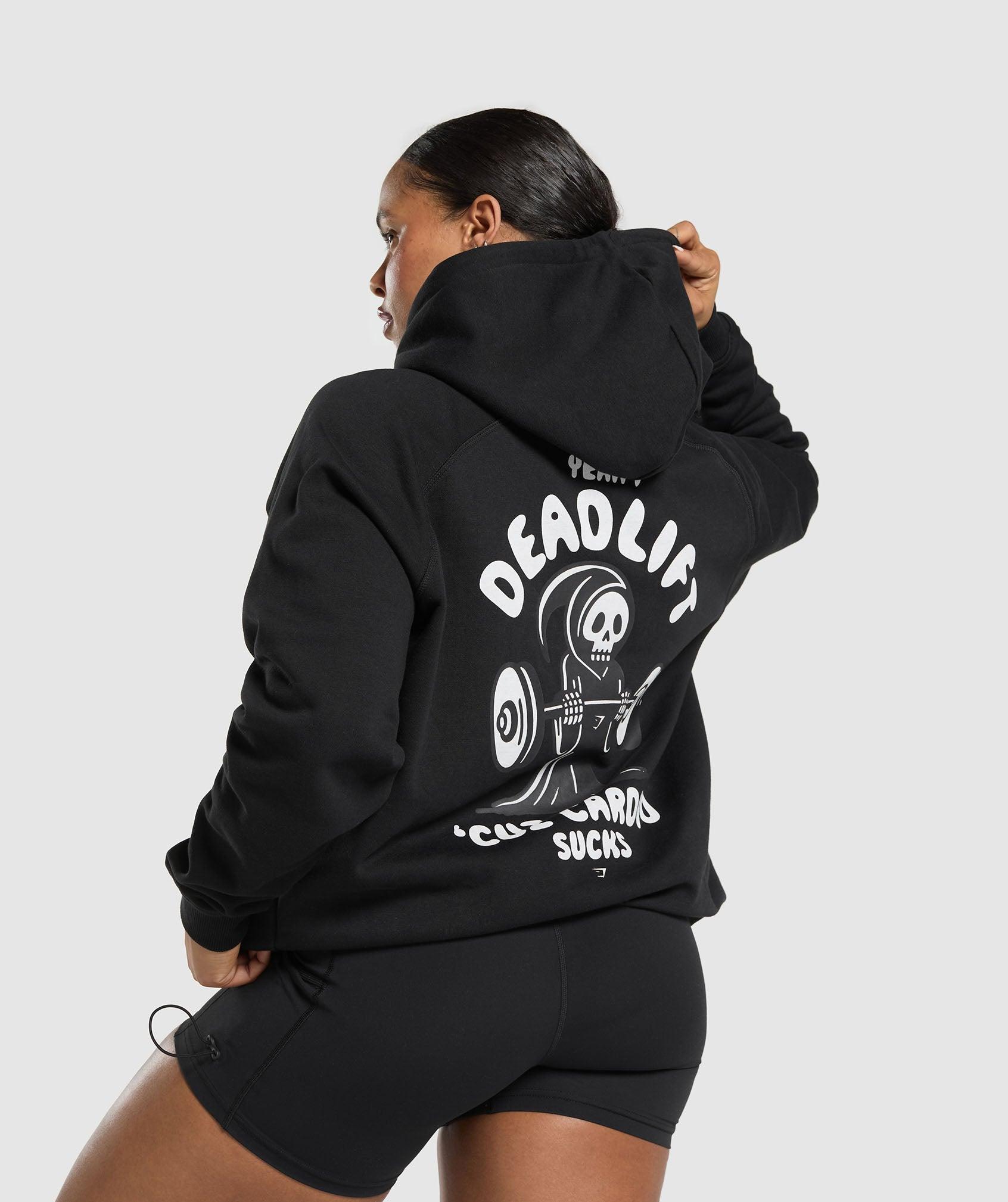 Graphic Reaper Oversized Hoodie Product Image