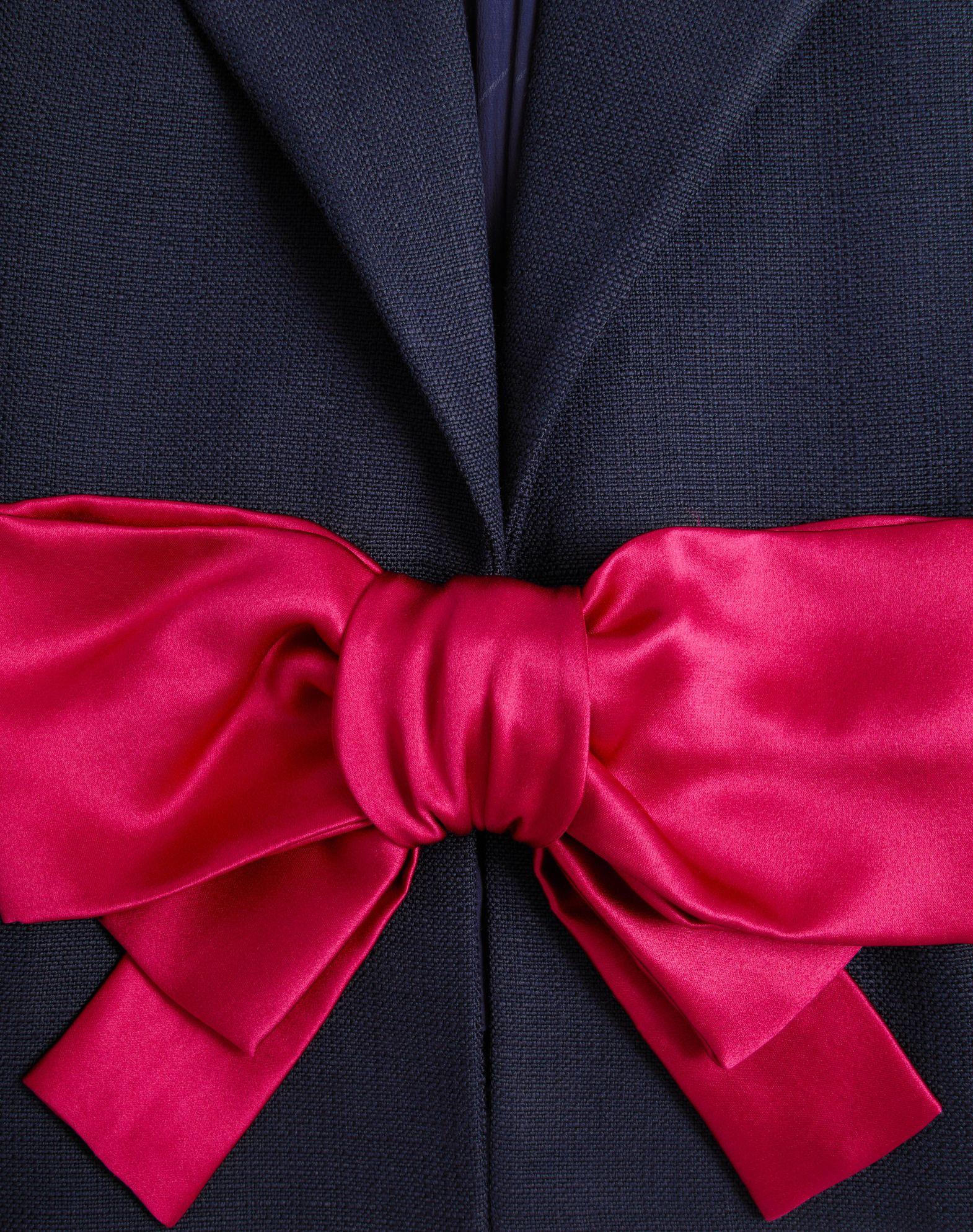 Viscose Jacket With Bow Product Image
