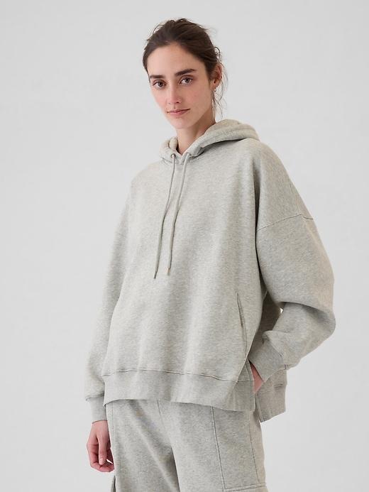 VintageSoft Oversized Tunic Hoodie Product Image