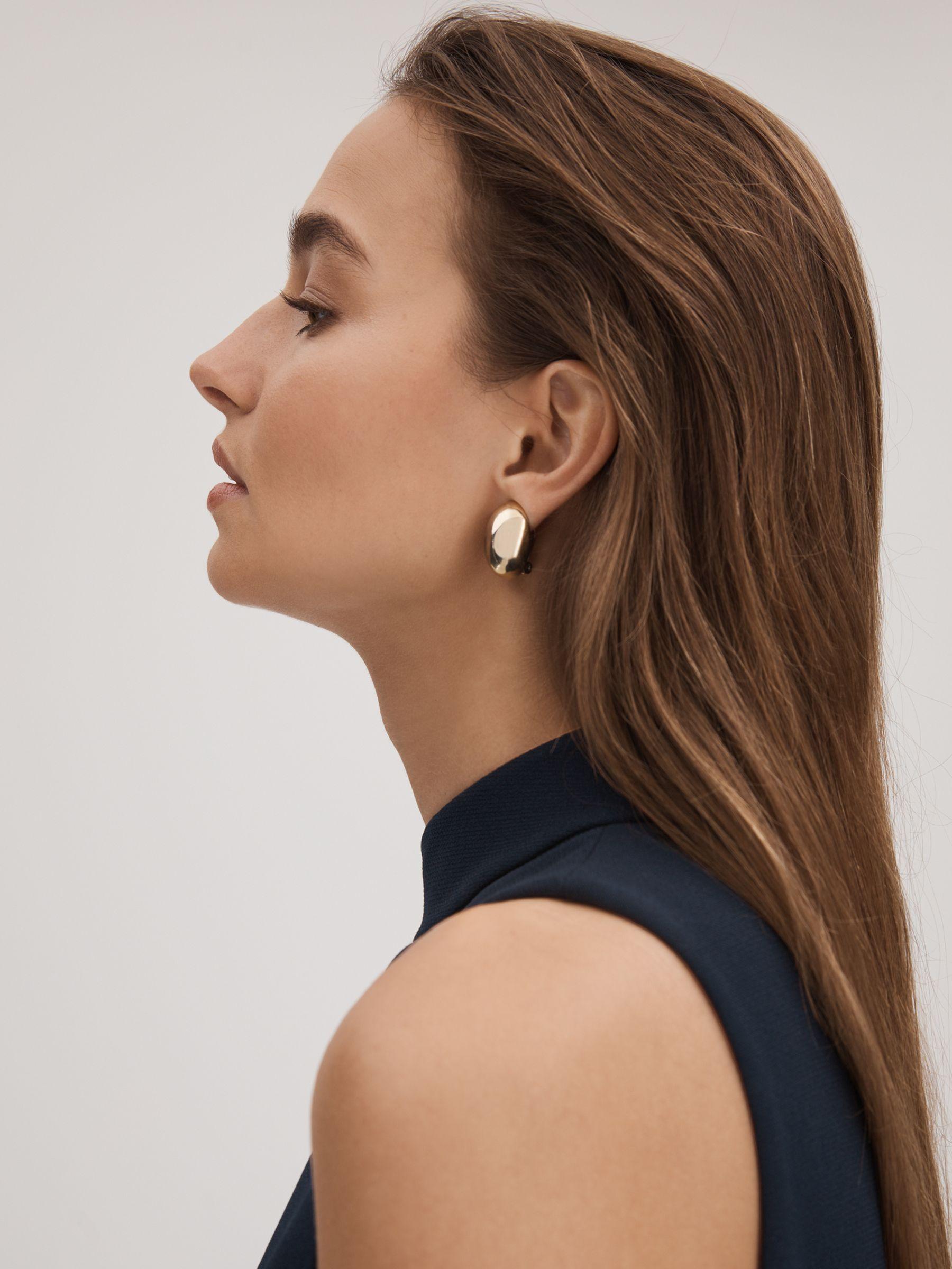 Florere Tiered Mini Dress in Navy Product Image