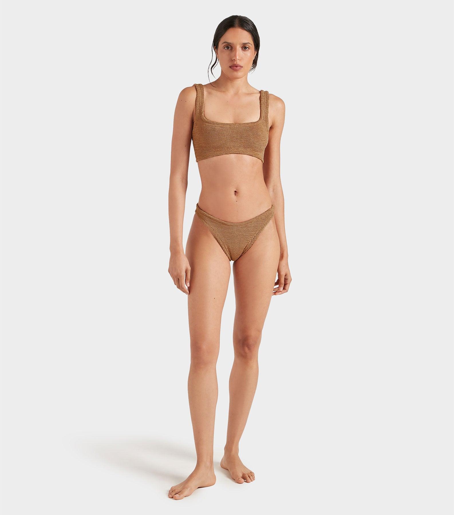 Xandra Bikini - Metallic Cocoa Product Image