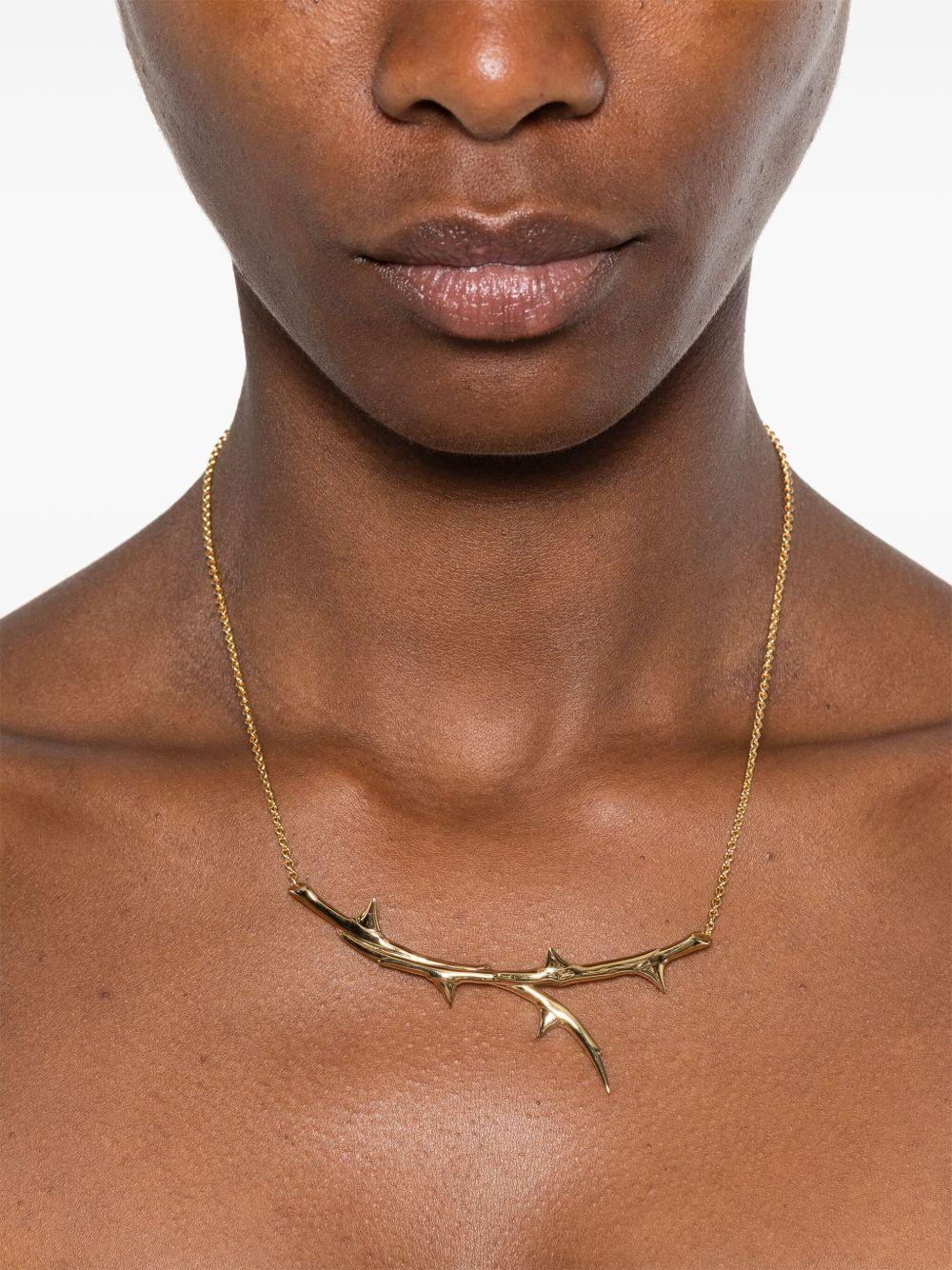 Rose Thorn Horizontal necklace Product Image