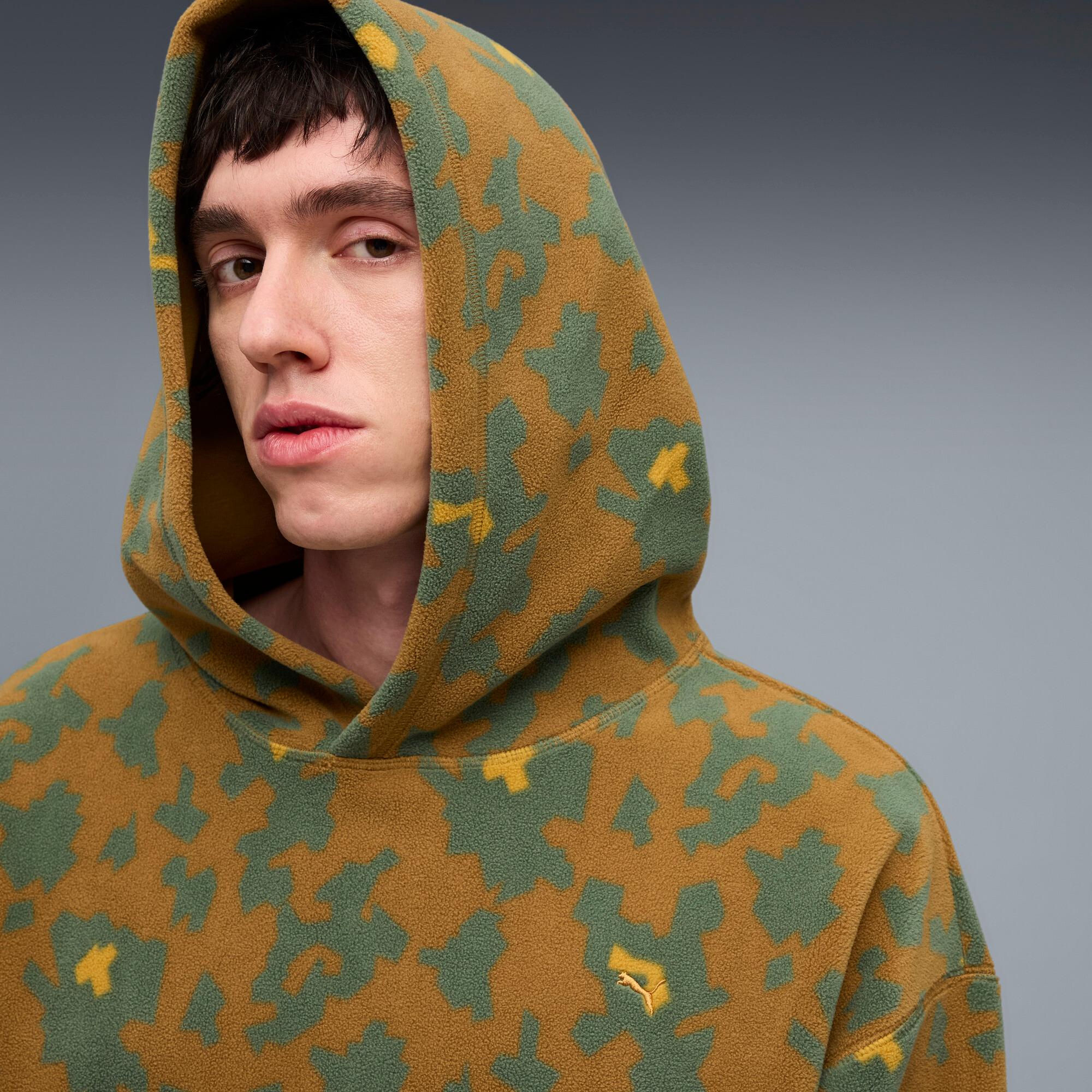 AOP Fleece Hoodie Men Product Image