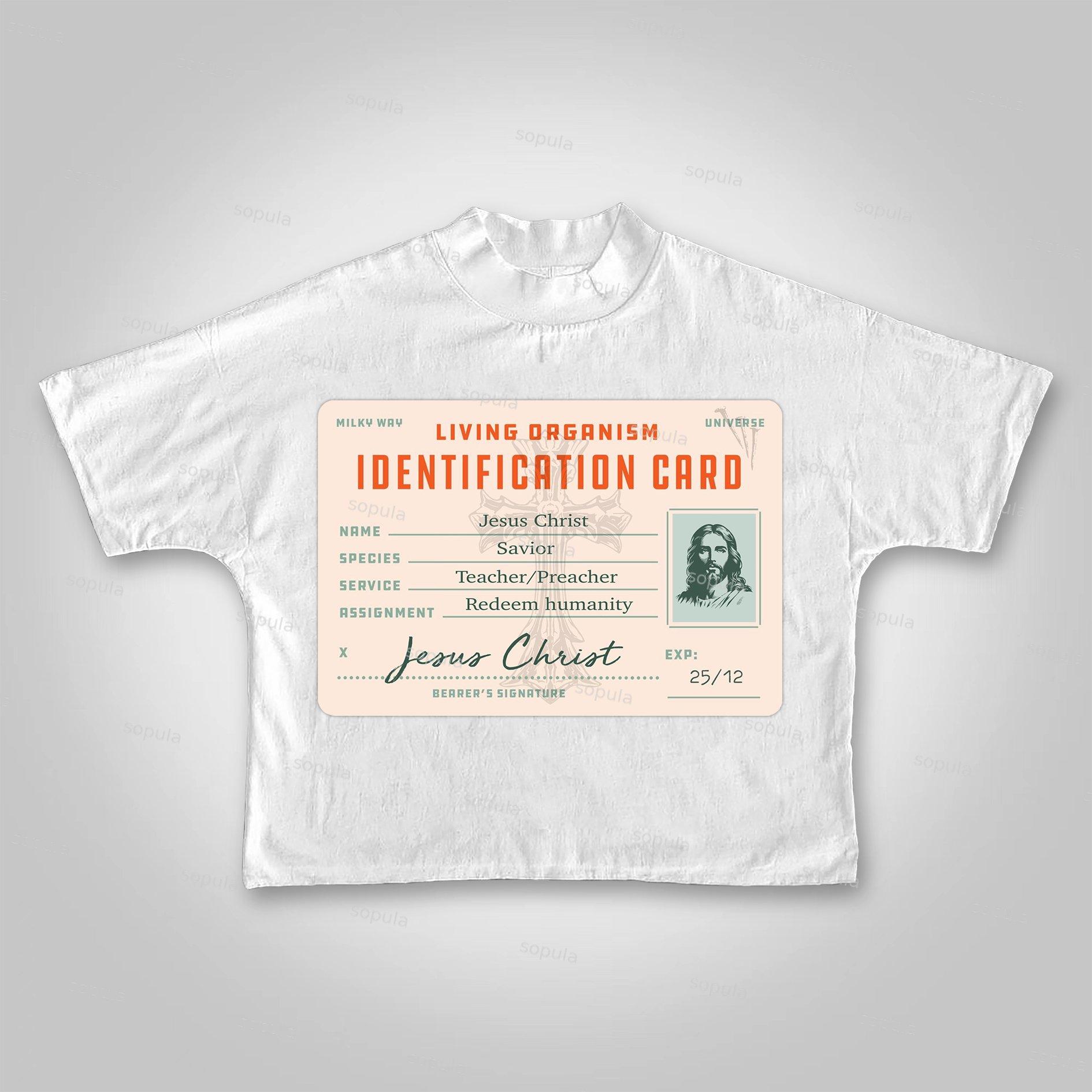 Sopula Don't Keep Jesus To Yourself Jesus Passport Graphic Cropped T-shirts Product Image