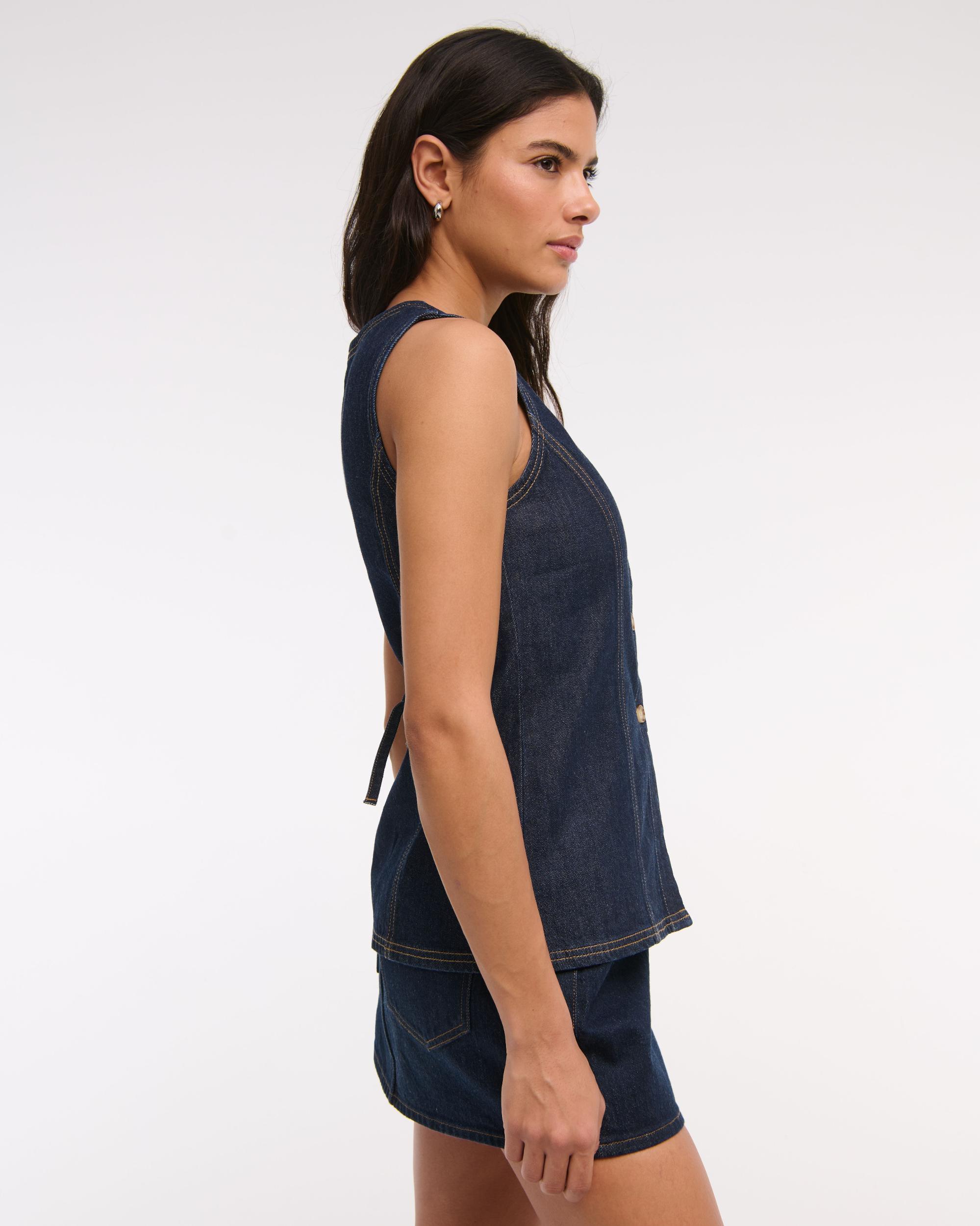 Denim Vest Product Image