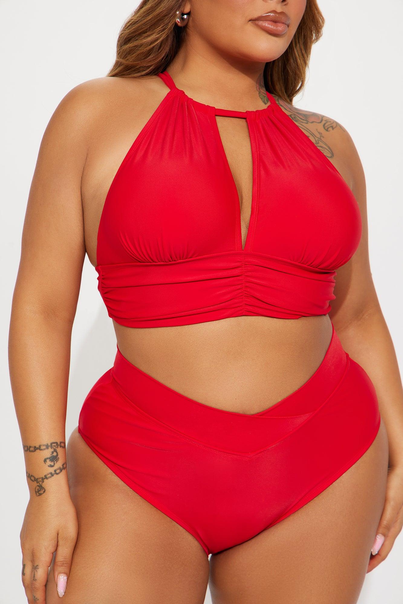 Debbie 2 Piece Bikini - Red Product Image