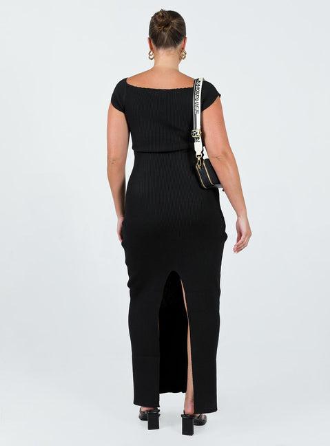 Larissa Maxi Dress Black Product Image