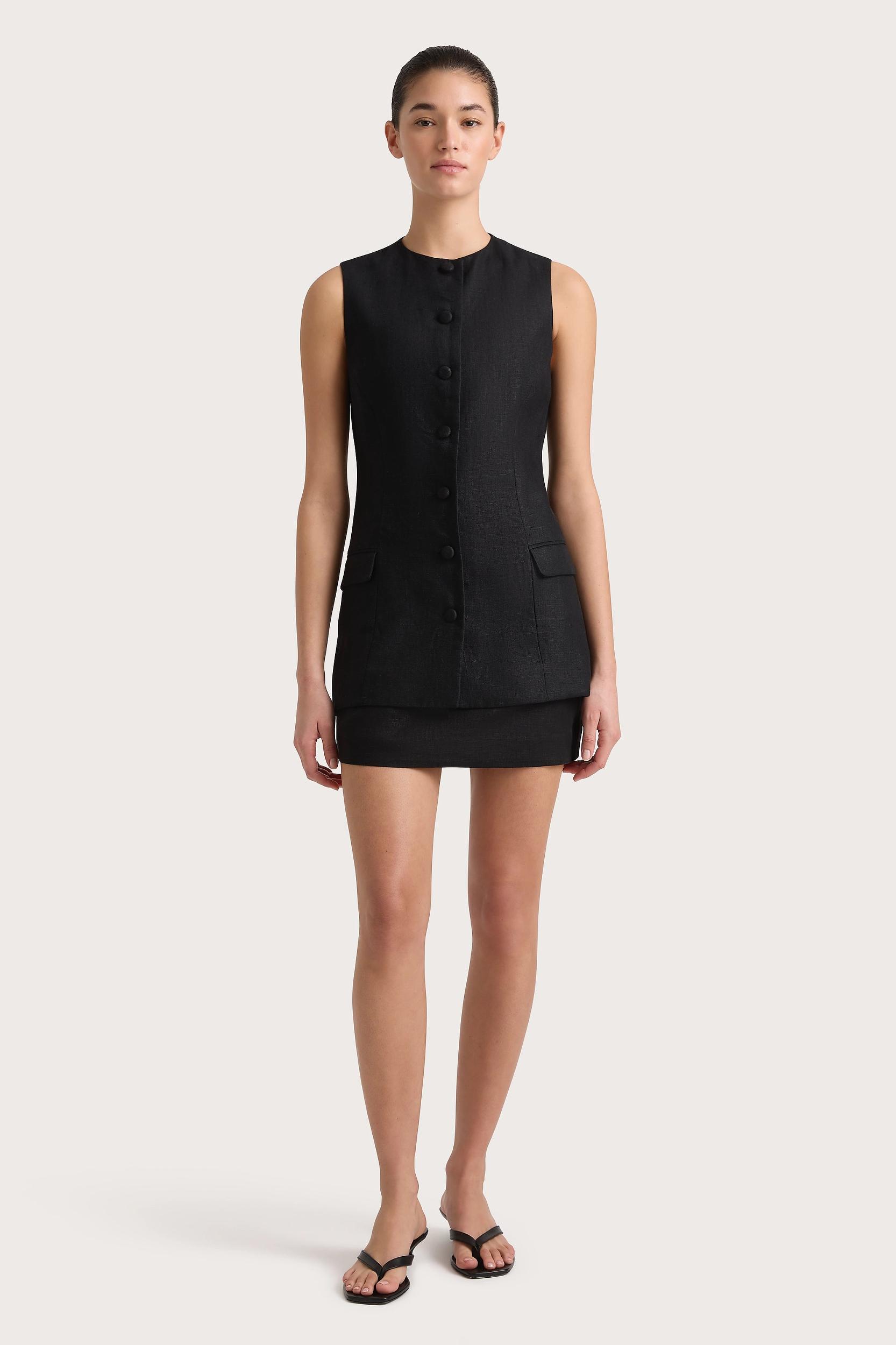 Jane Mini Dress Black - Final Sale Product Image