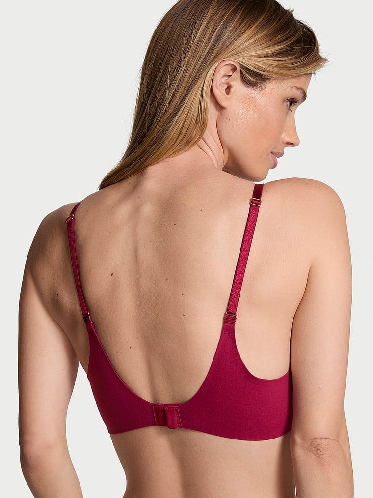 Smooth Lightly Lined Plunge Demi Bra Product Image