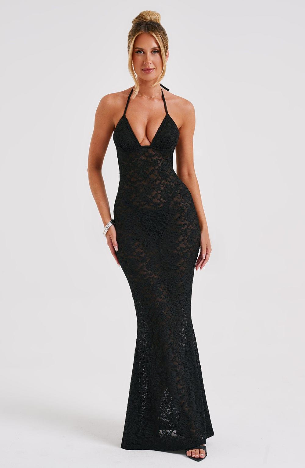 Leilina Maxi Dress - Black Product Image
