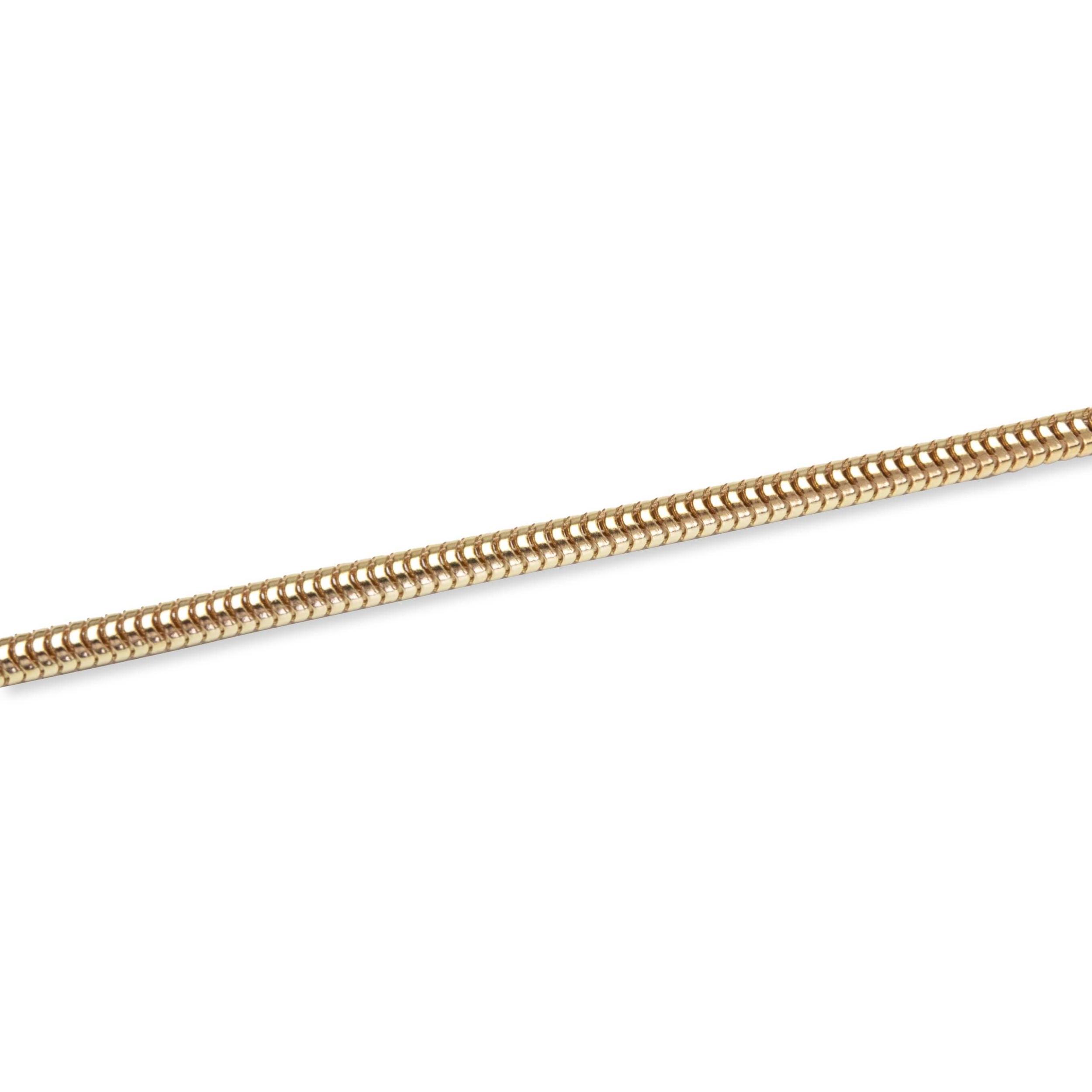 Snake Chain Gold - S925 Sterling Silver with 18K Gold Plating Product Image