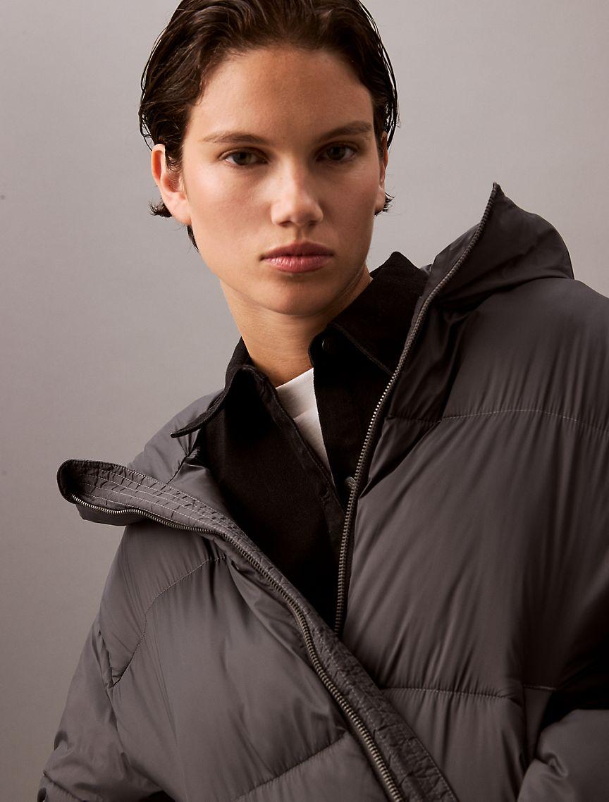 Short Hooded Puffer Jacket Product Image