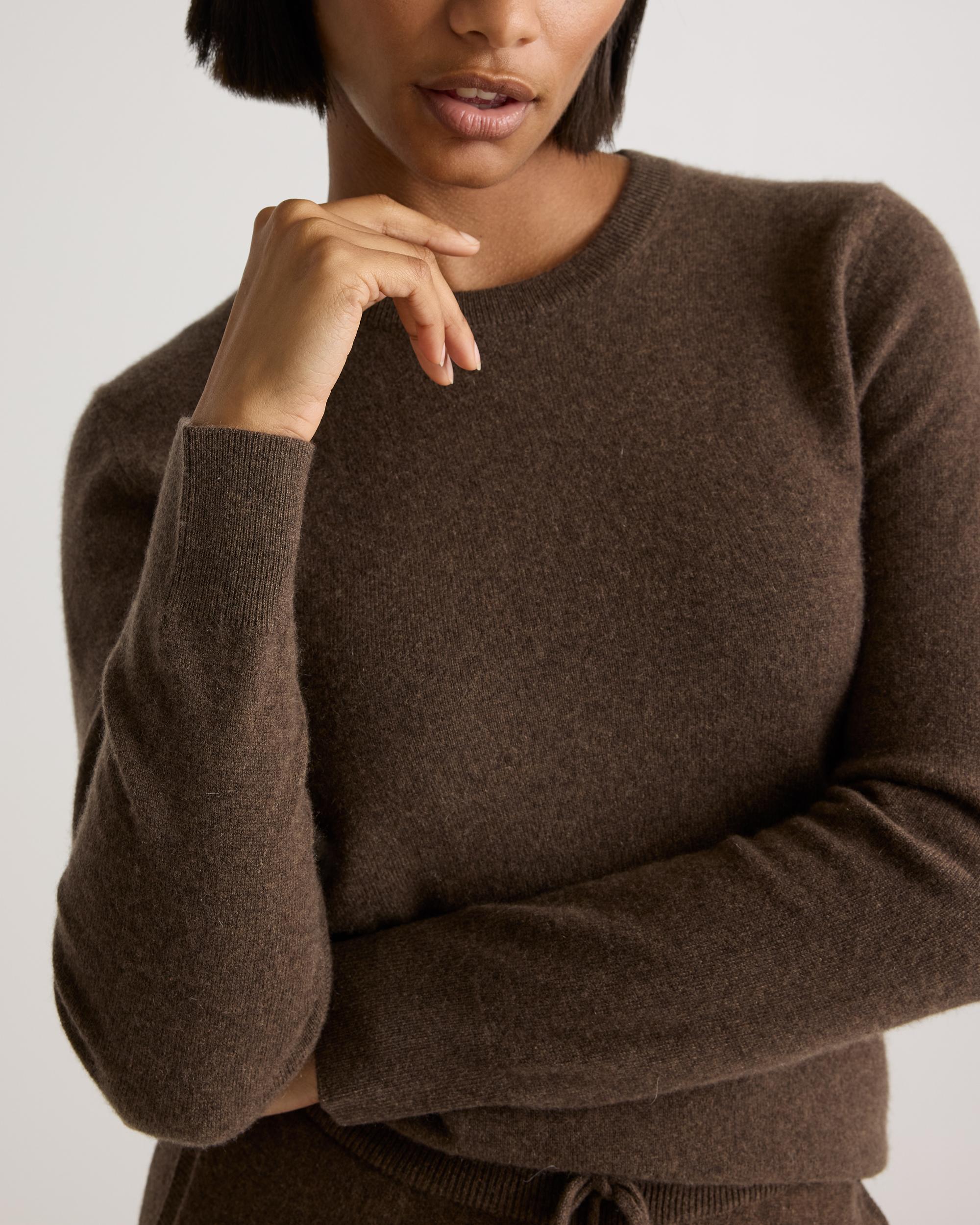Quince | Women's Mongolian Cashmere Crewneck Sweater Product Image