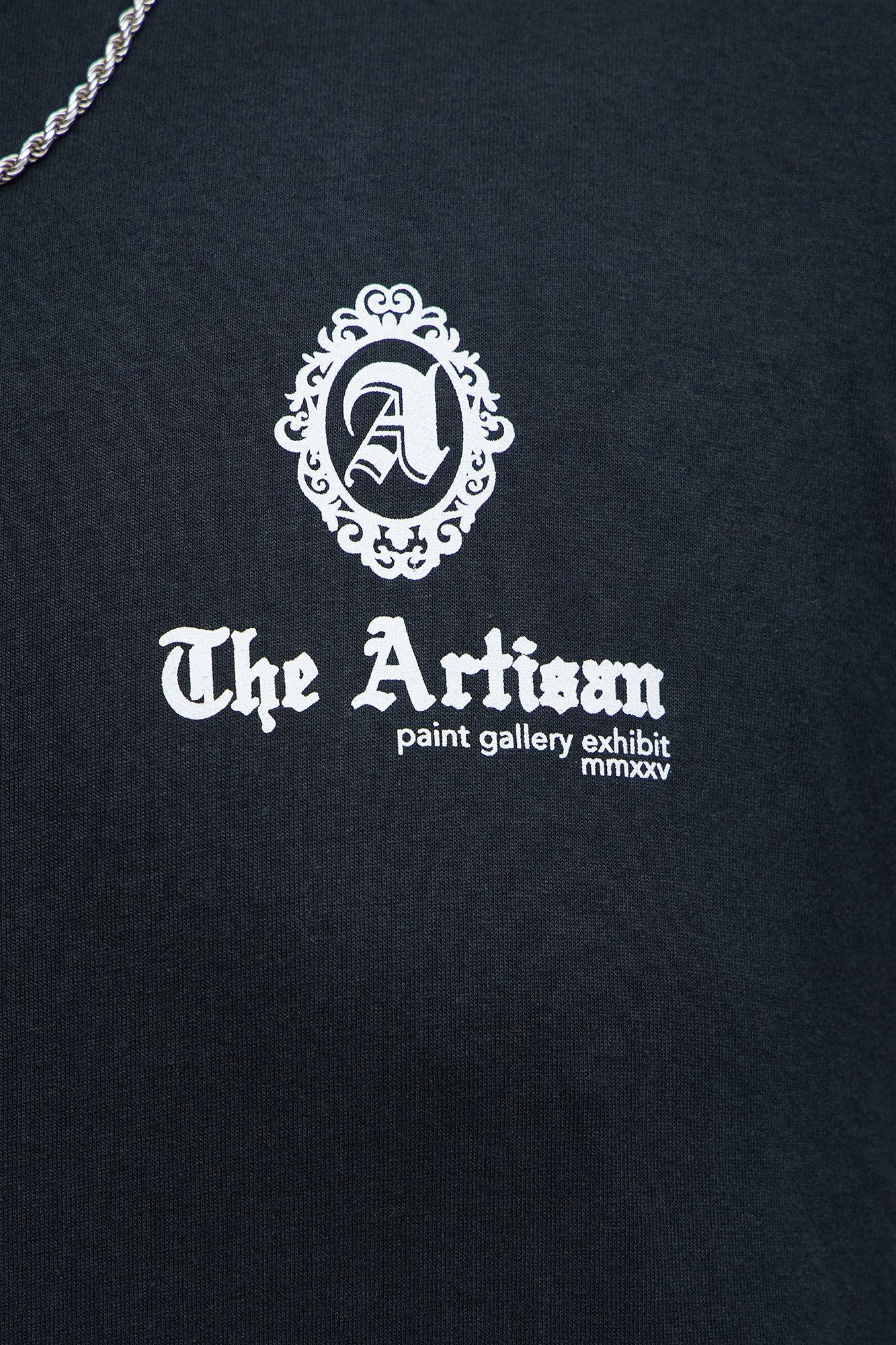 Artisan Paint Gallery Short Sleeve Tee - Black Male Product Image