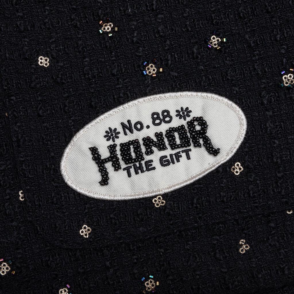 Beaded Cardigan - Black Male Product Image