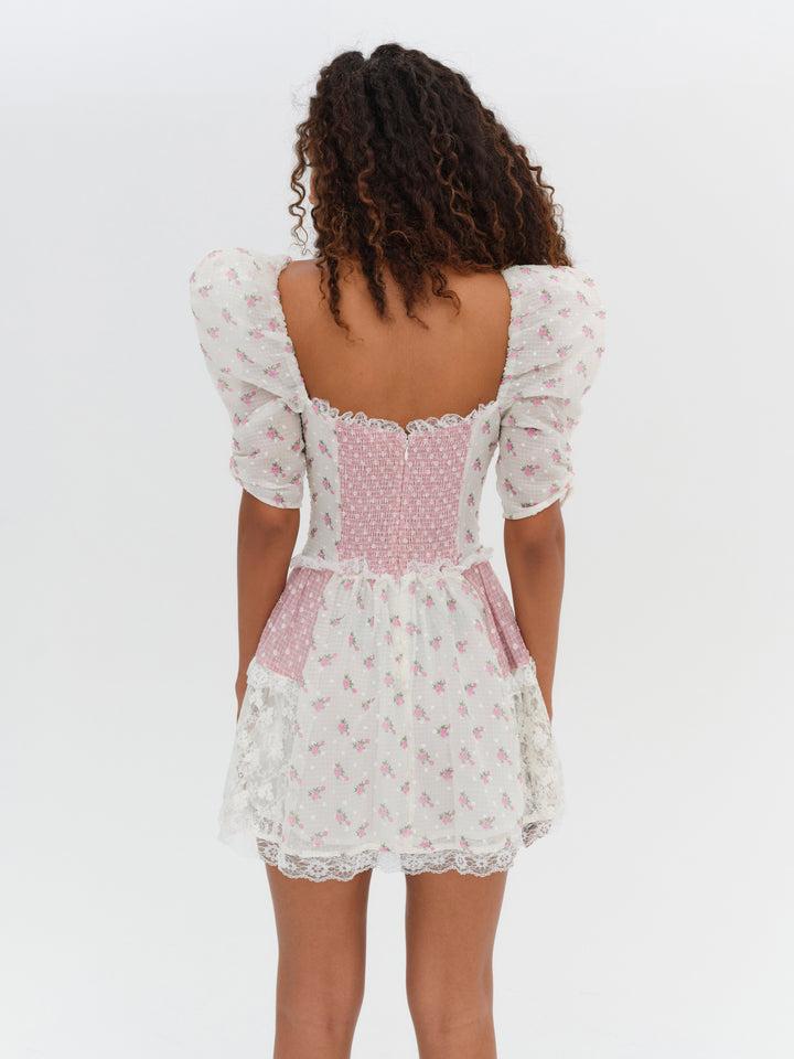 Francine Mini Dress — Pink Product Image