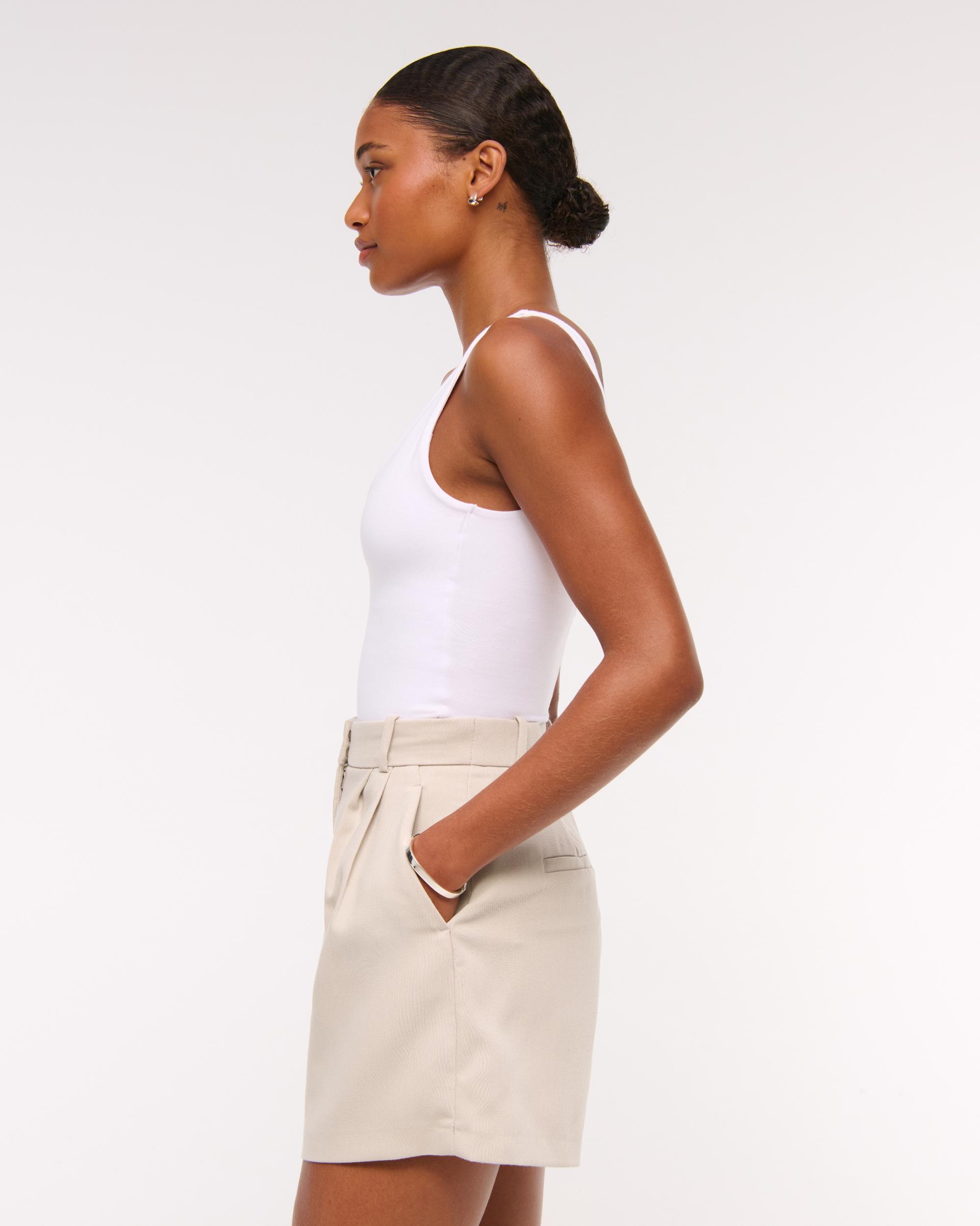 Curve Love A&F Sloane Tailored Short Product Image