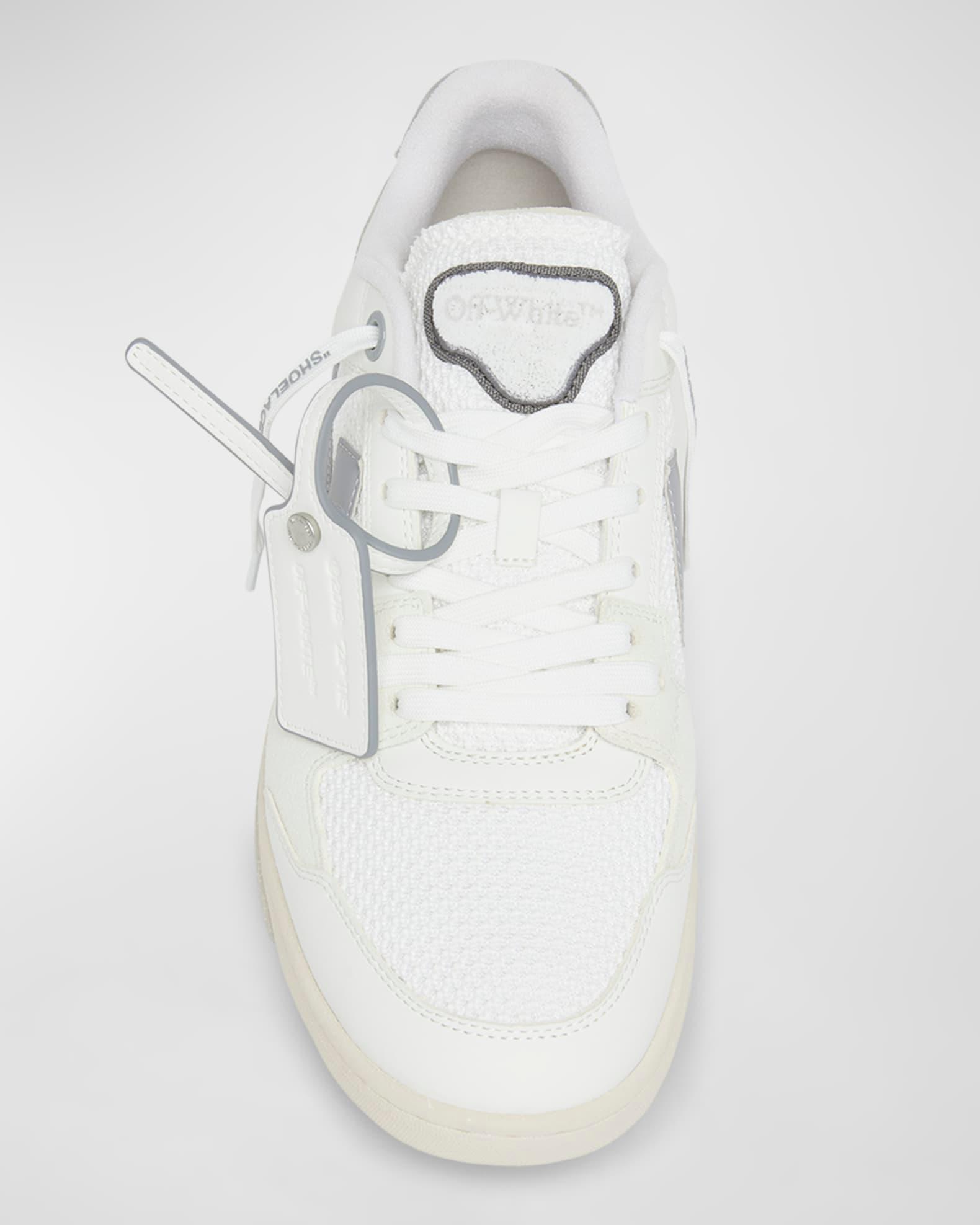 Men's Slim Out Of Office Mesh and Leather Low-Top Sneakers Product Image