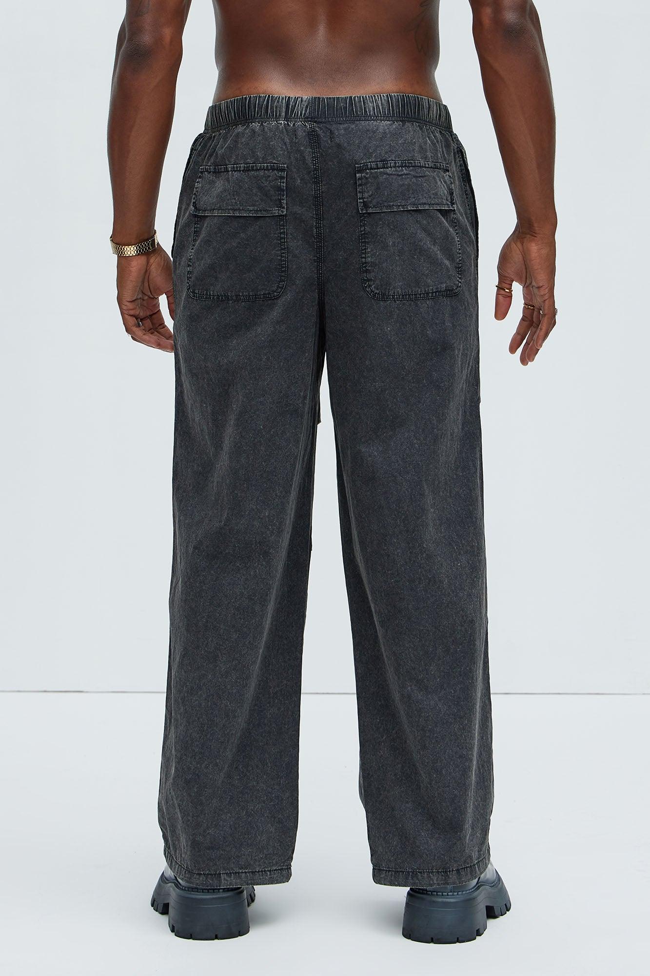 Tyreke Ewaist Baggy Pants - Black Product Image