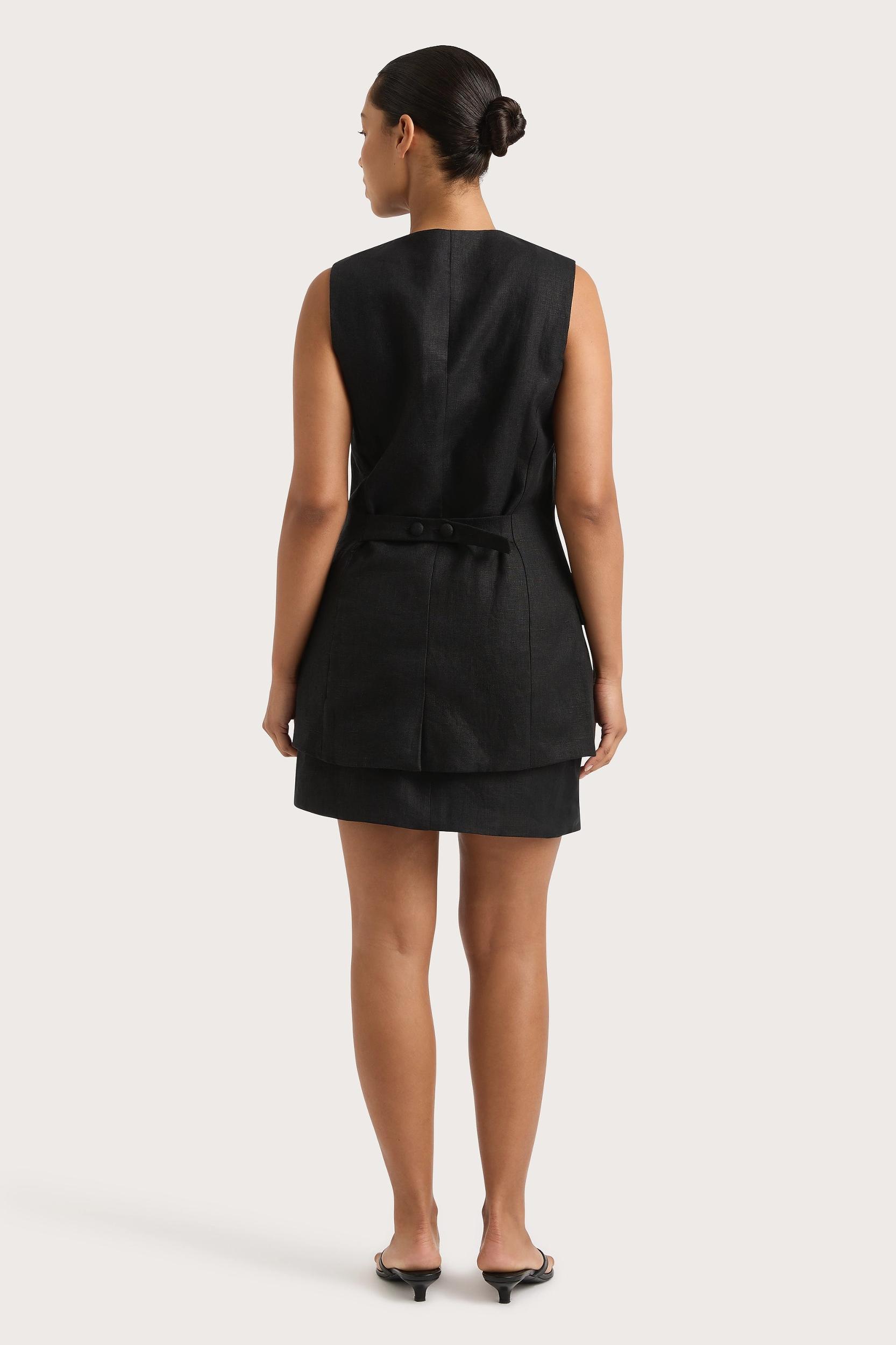 Jane Mini Dress Black - Final Sale Product Image