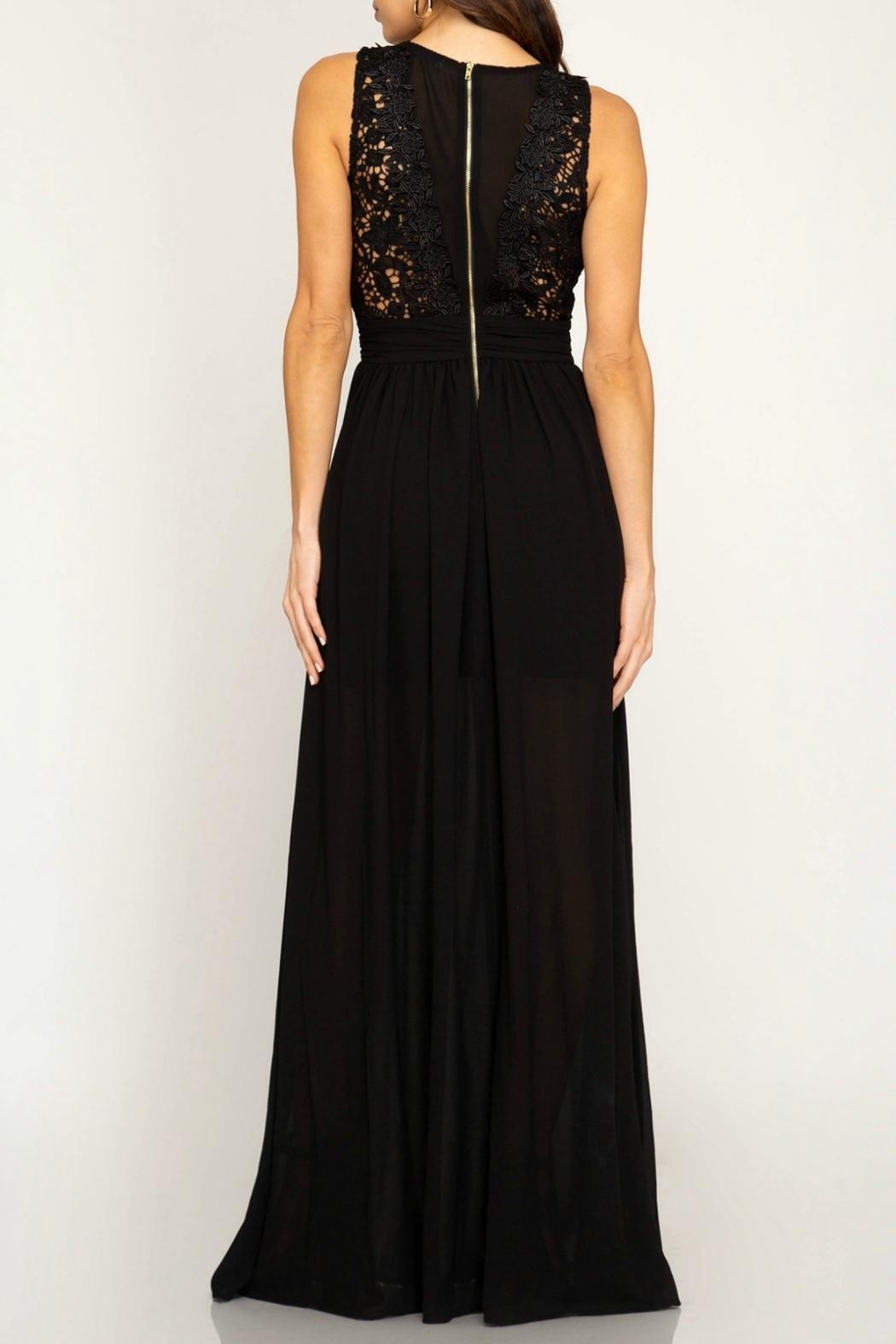 Crochet Bodice Maxi Product Image