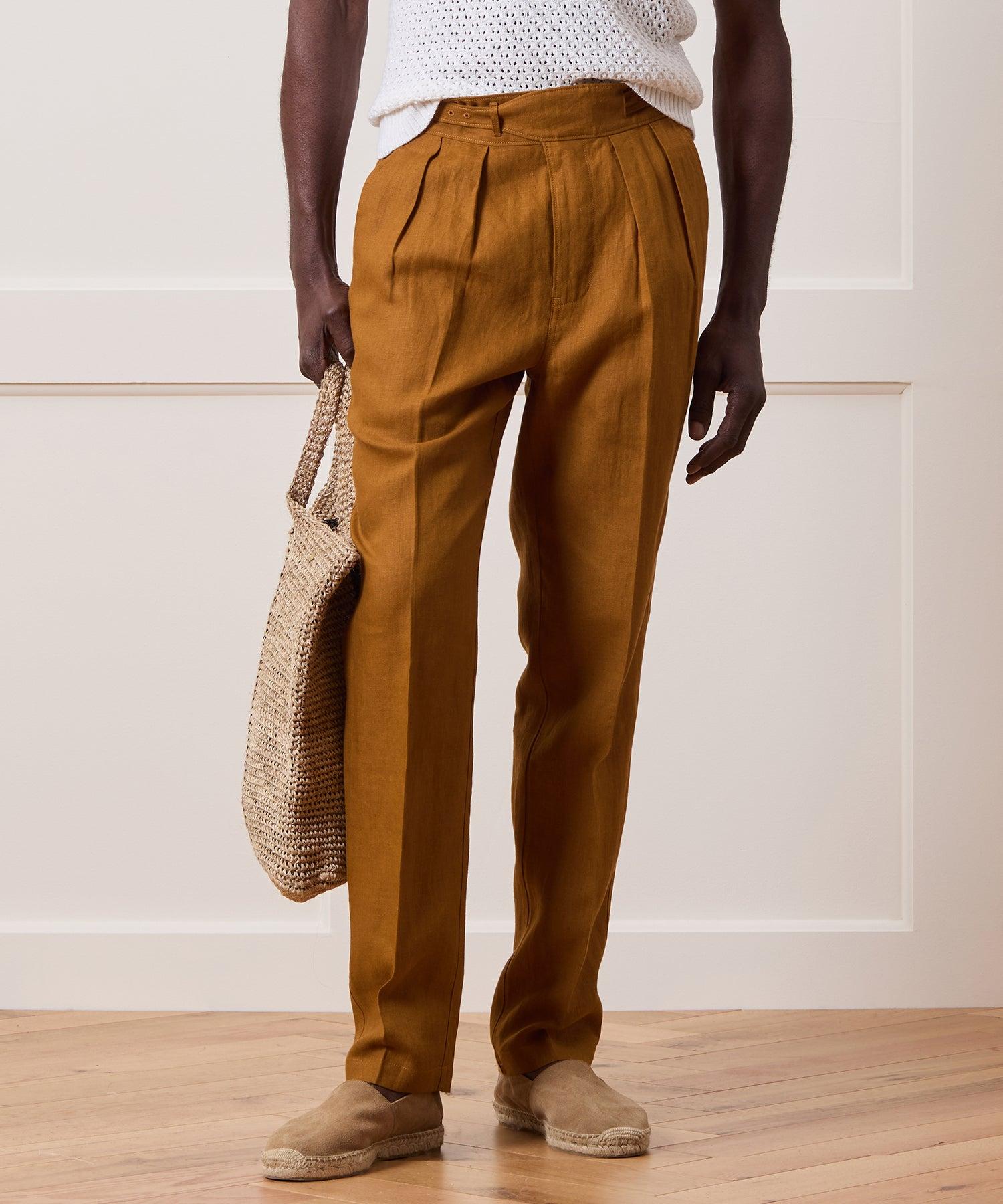 Irish Linen Gurkha Trouser Product Image