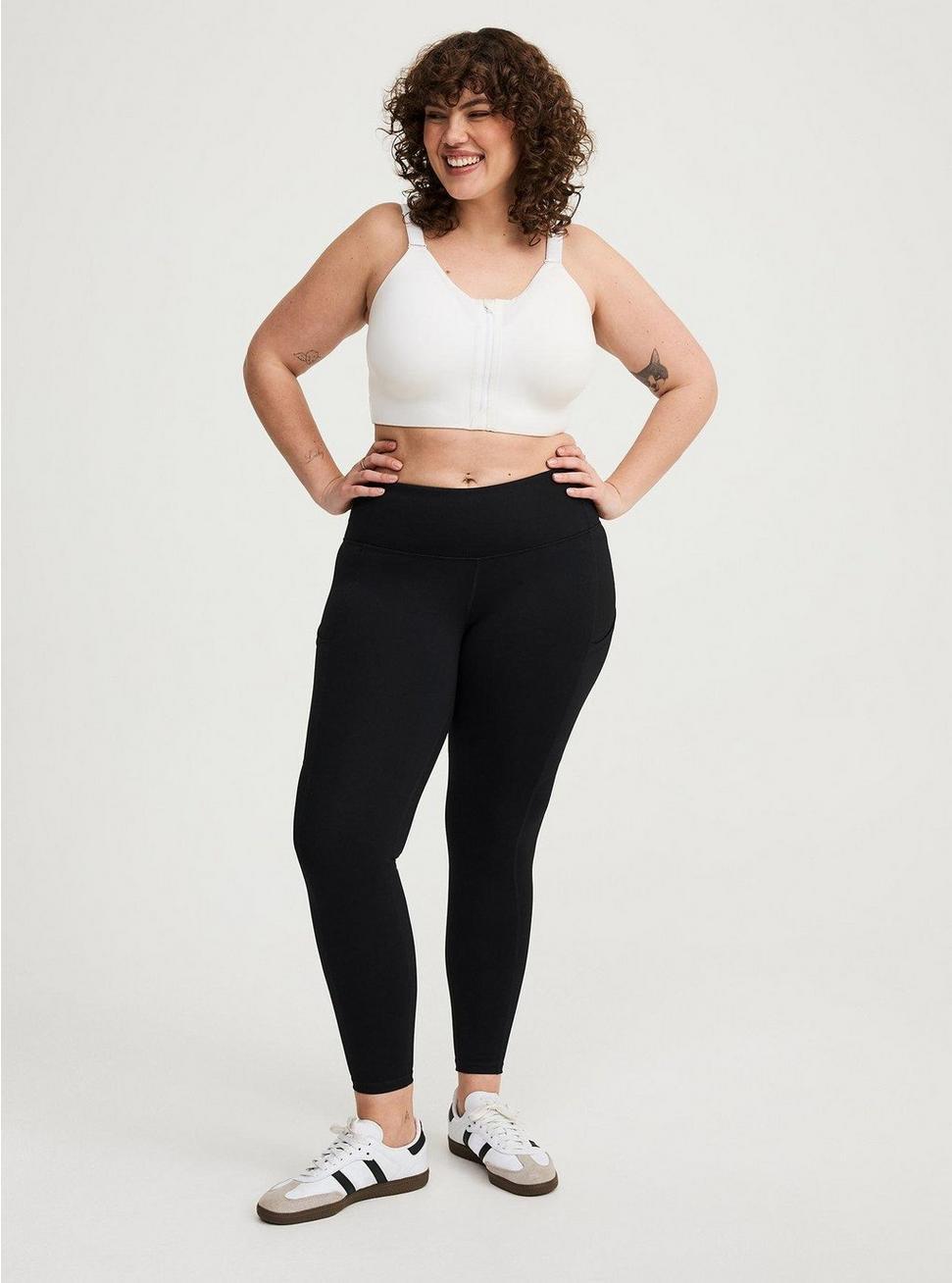 Wire-Free Hi-Impact Zip-Front Sports Bra Product Image