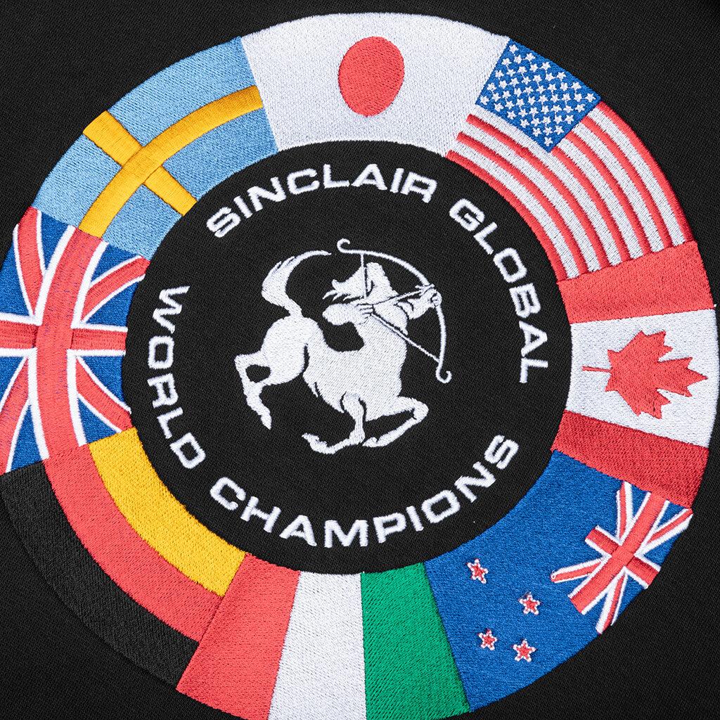 Flag Hoodie - Navy Male Product Image