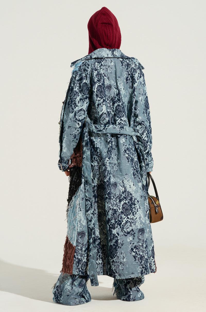 RONNY PATCHWORK TRENCH Product Image