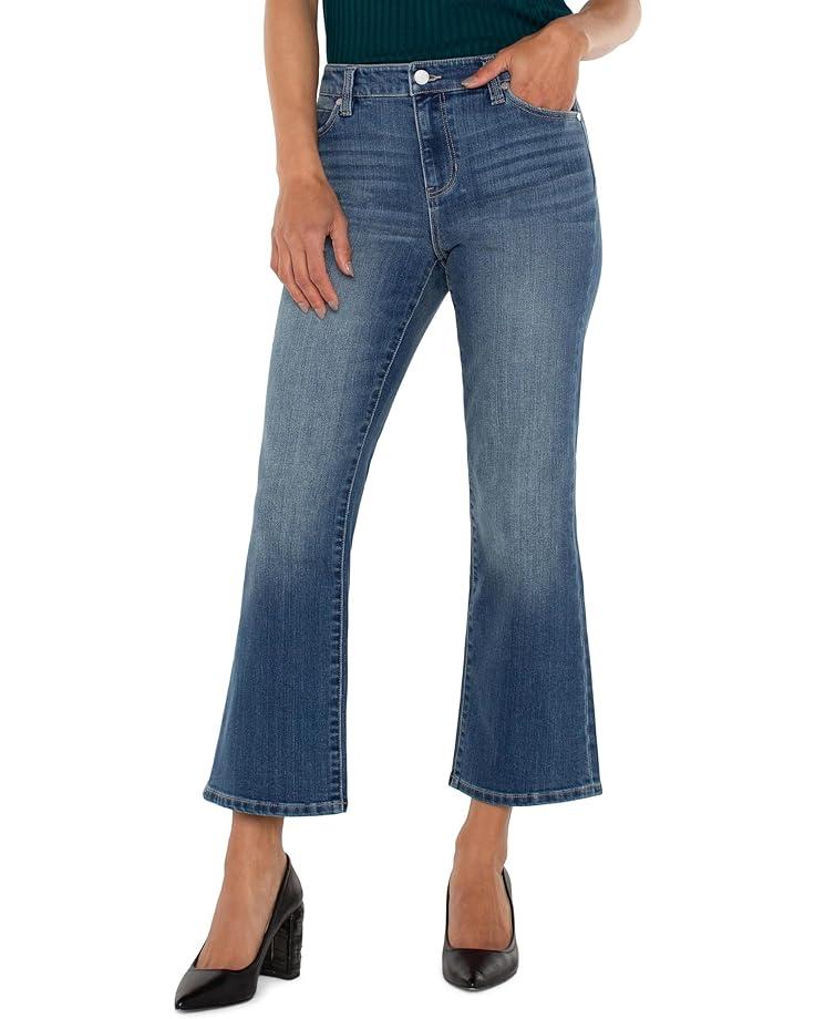 Hannah Cropped Flare Jean With Slit Hem Product Image