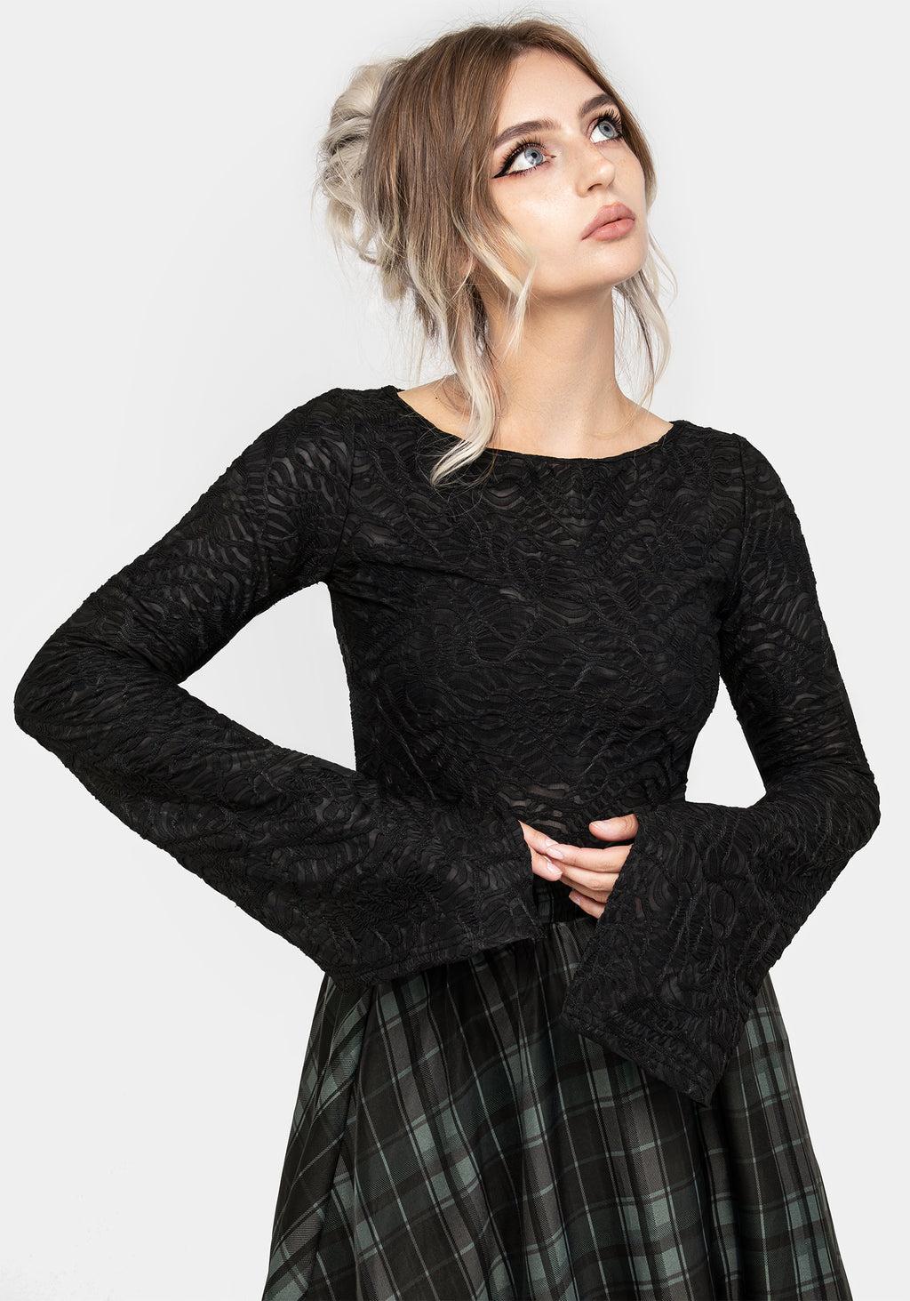 Reinette Flute Sleeve Top Product Image