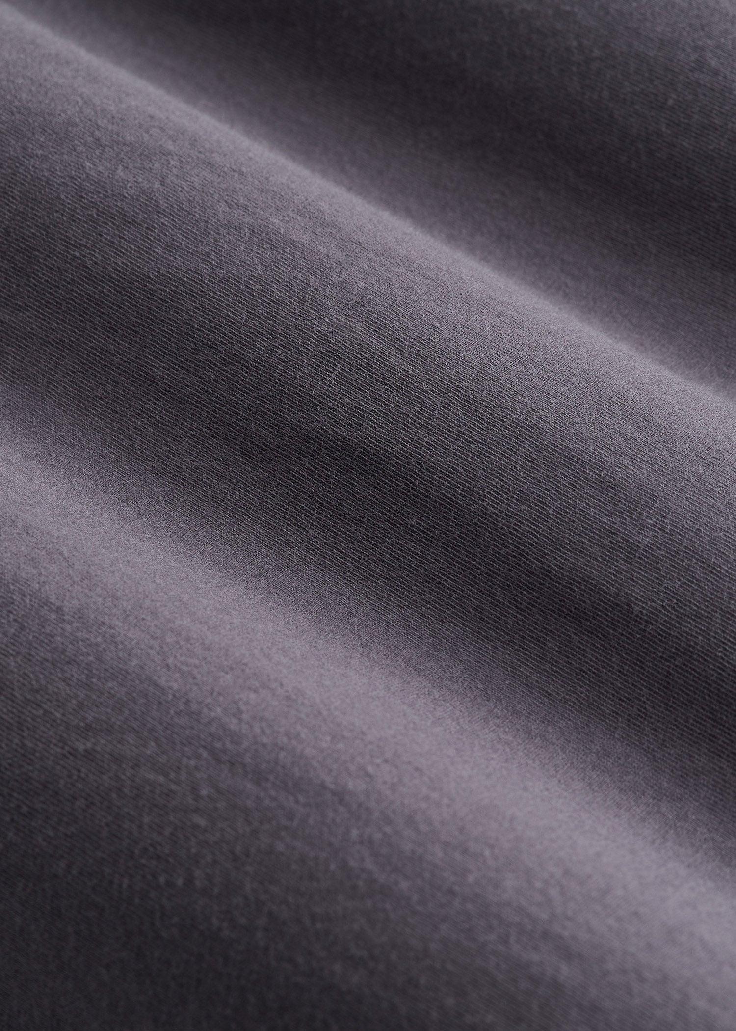 LJ&S REGULAR-FIT Jersey Henley Tee for Tall Men in Asphalt Product Image