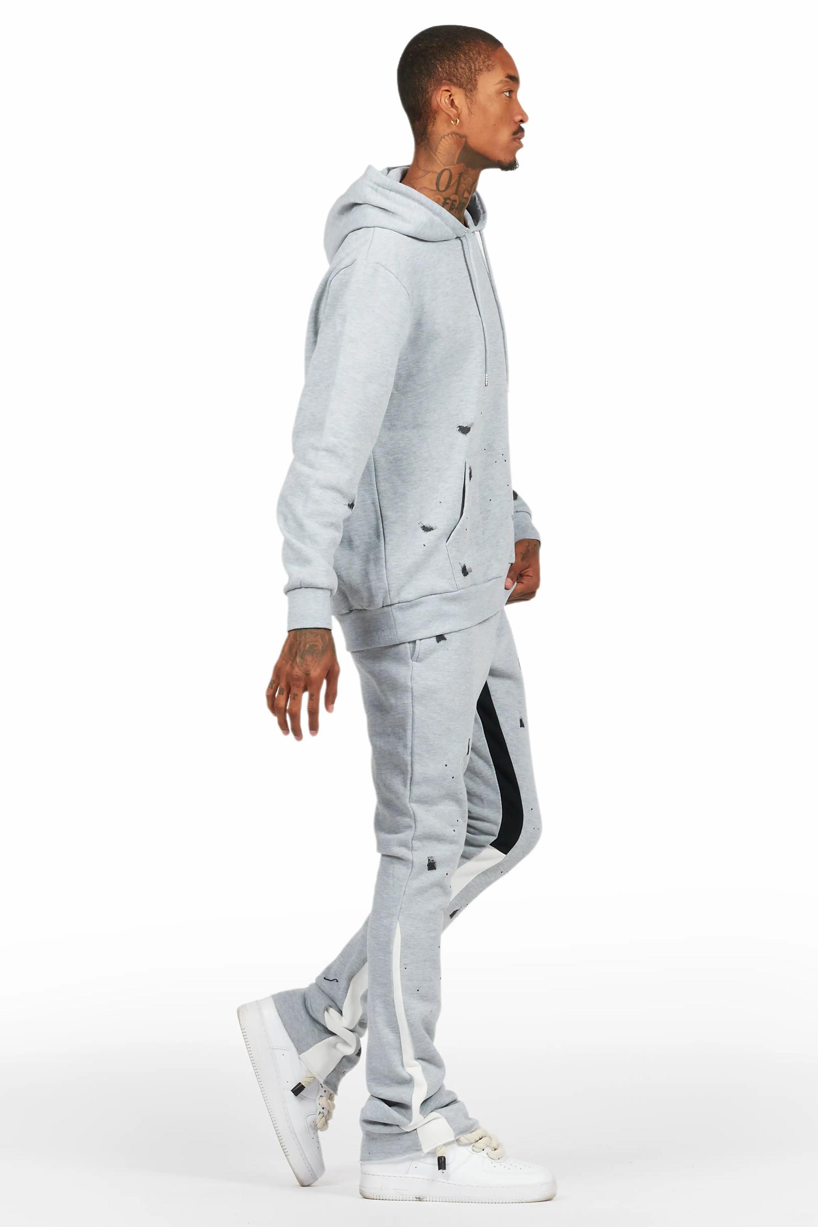 Raffer Heather Grey 2.0 Stacked Flare Track Set Male Product Image