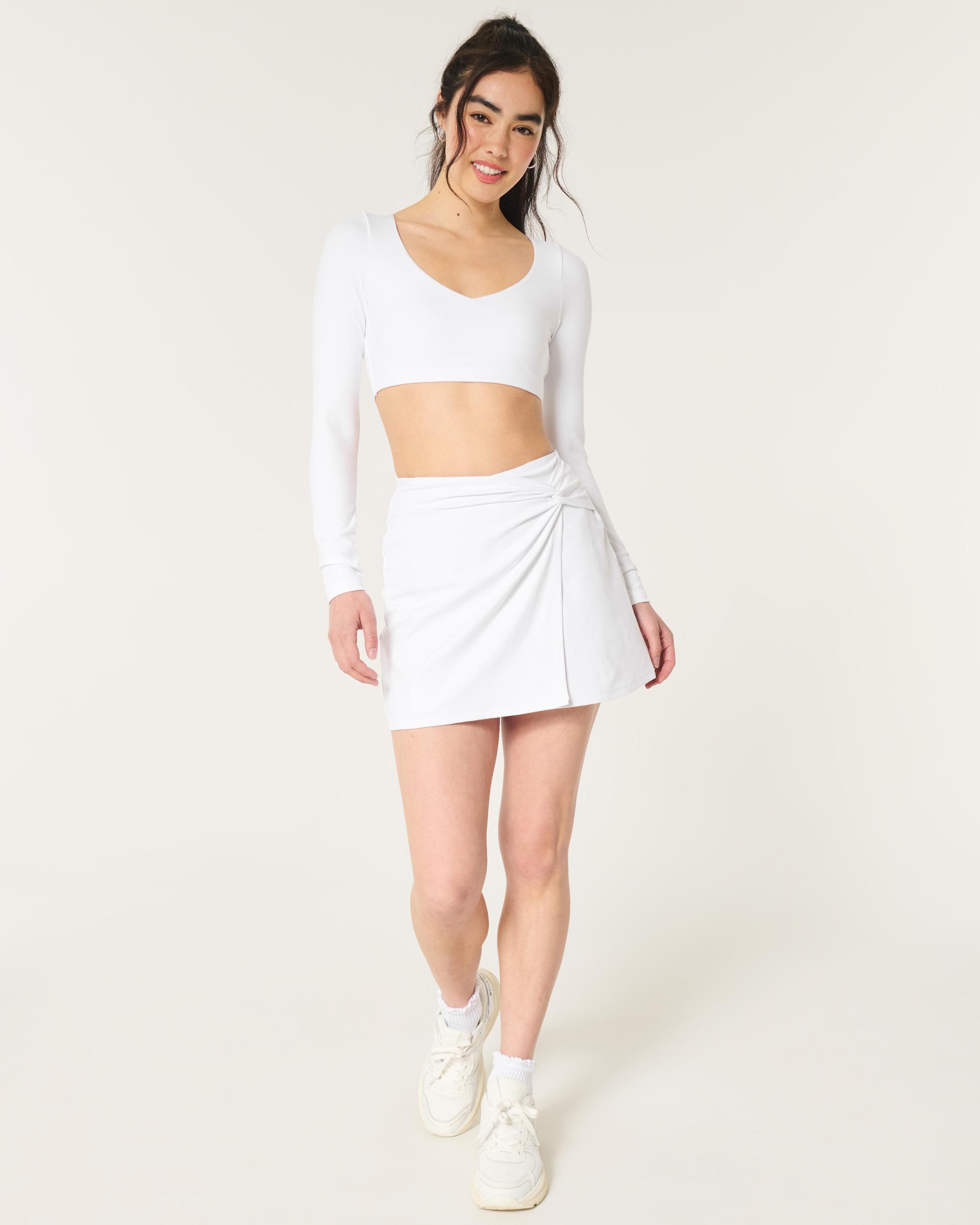 Gilly Hicks Active Recharge Ultra-Crop Plunge Top Product Image