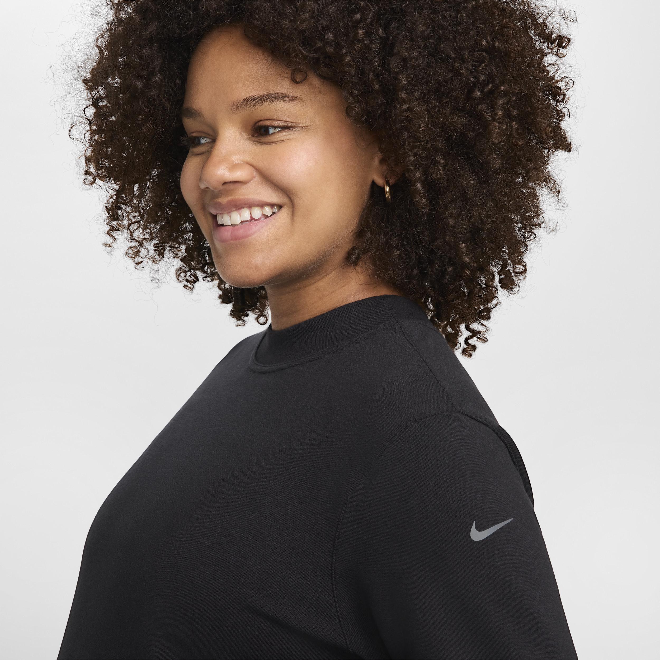Nike Womens (M) One Reversible French Terry Pullover Top (Maternity) | FZ0452-010 Product Image