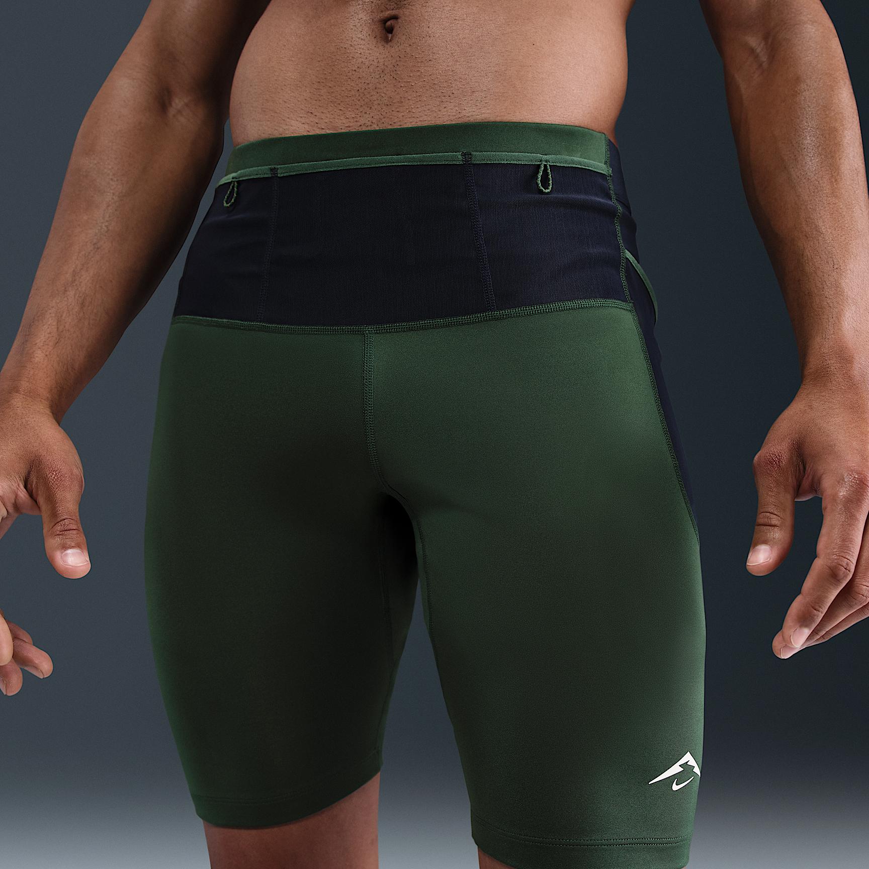 Nike Men's Lava Loops Dri-FIT ADV 1/2-Length Running Tights Product Image