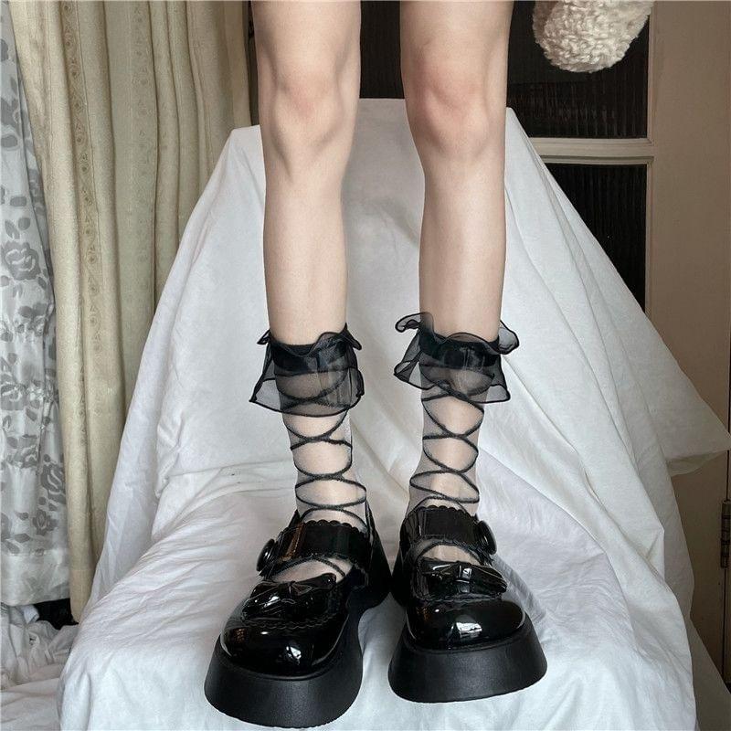 Sheer Socks (Various Designs) Product Image