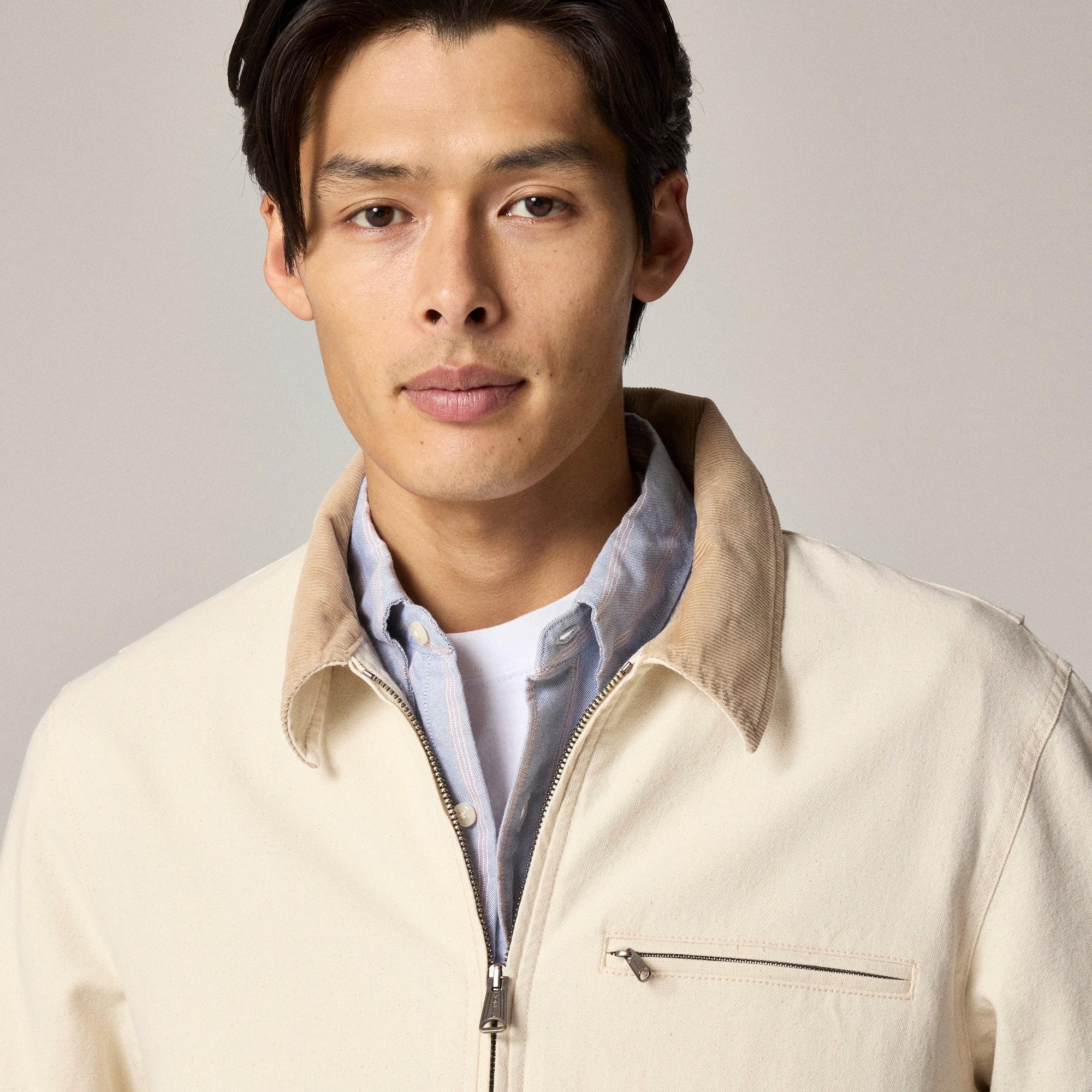 Wallace & Barnes lightweight canvas work jacket Product Image
