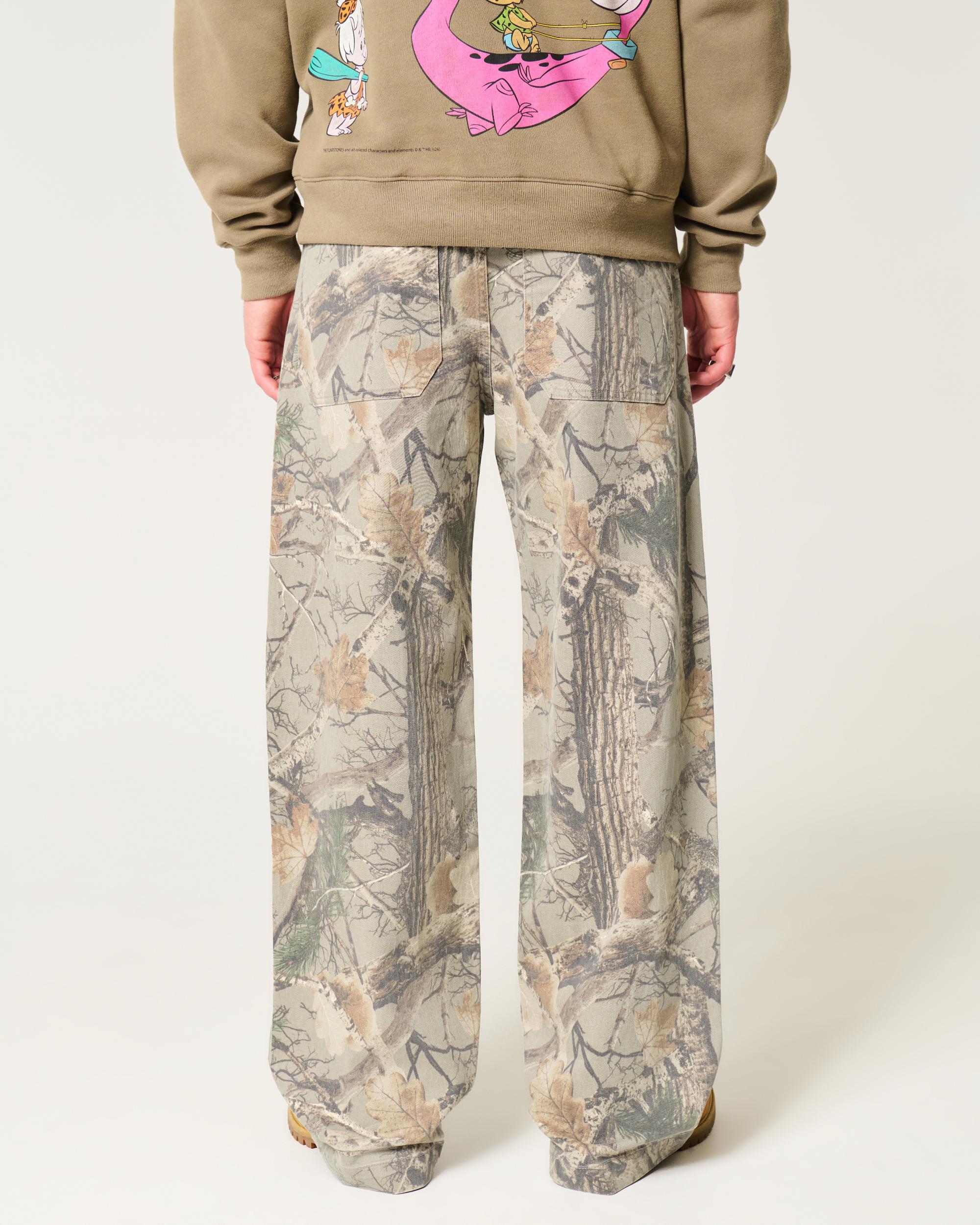 Camo Super Baggy Jeans Product Image