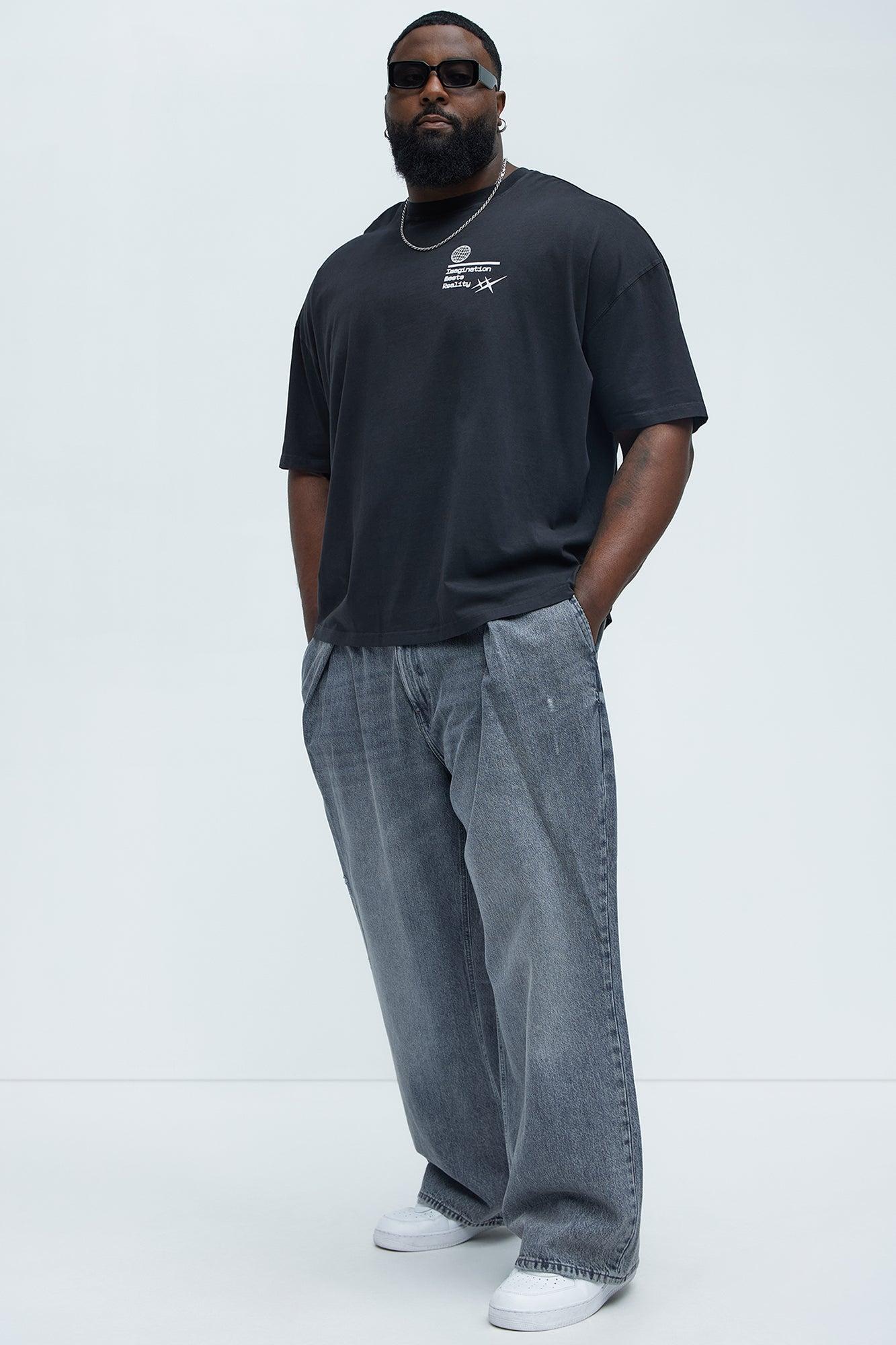 Future Spaces Now Oversized Short Sleeve Tee - Black Product Image