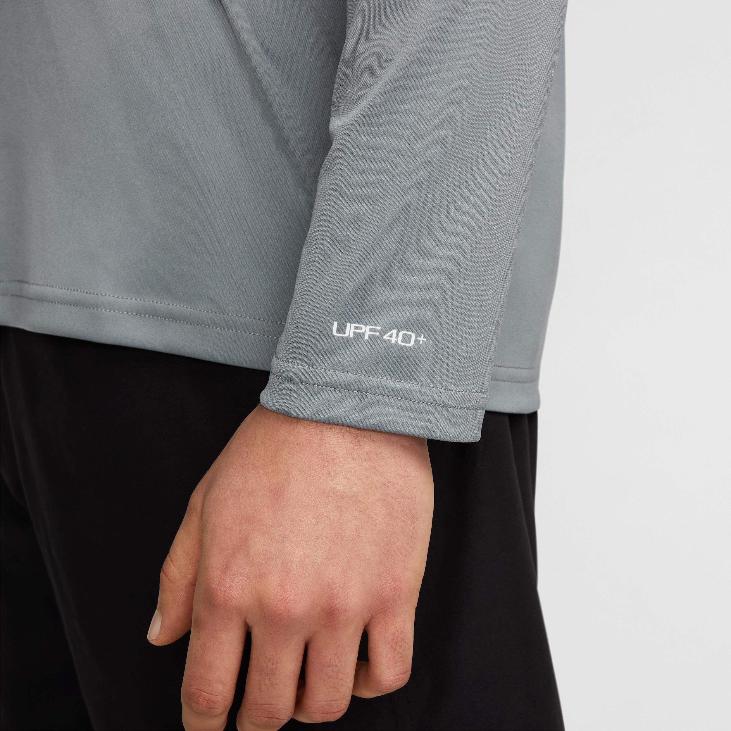 Nike Men's Essential Long-Sleeve Hydroguard Swim Shirt Product Image