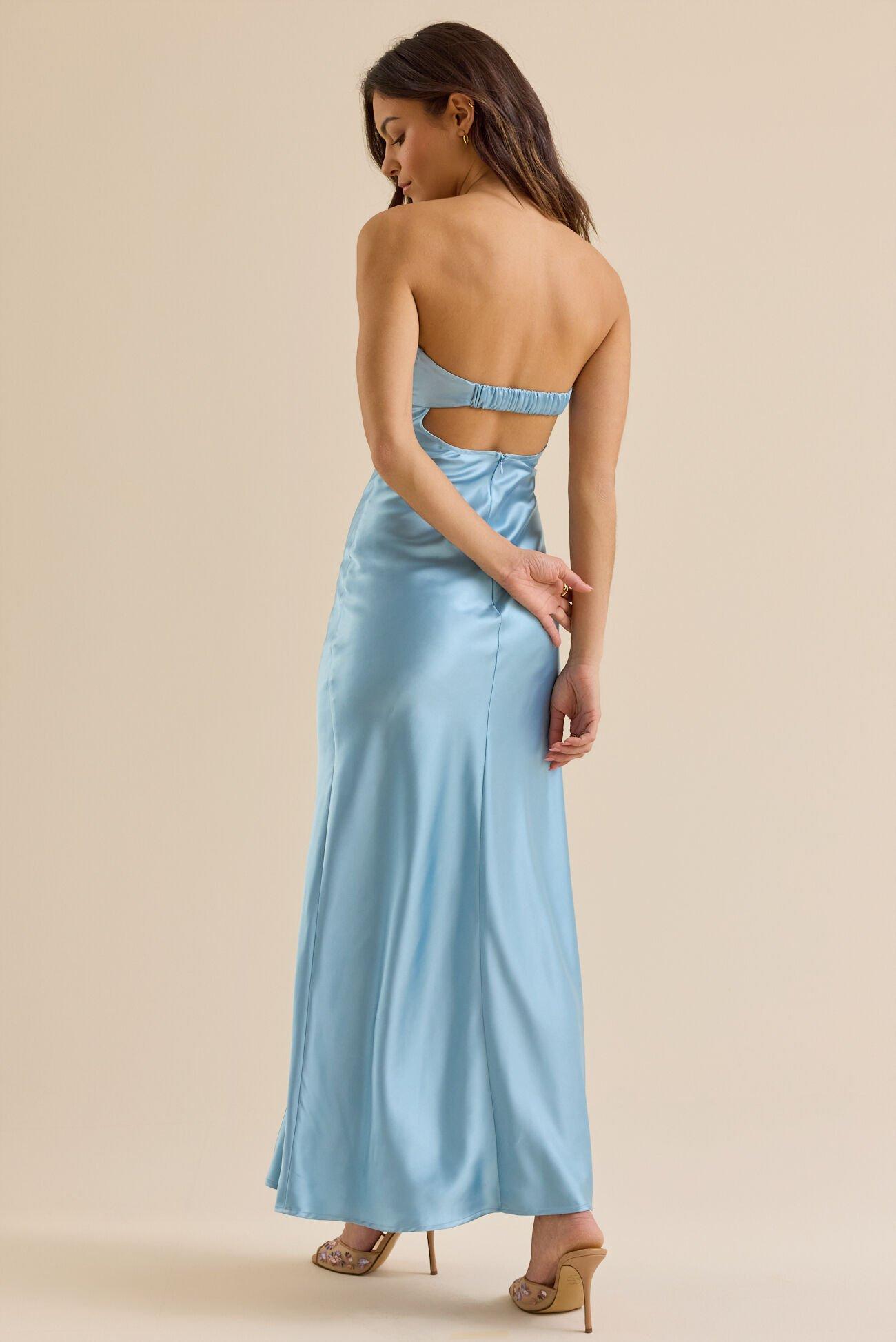 Paityn Strapless Maxi Dress Product Image