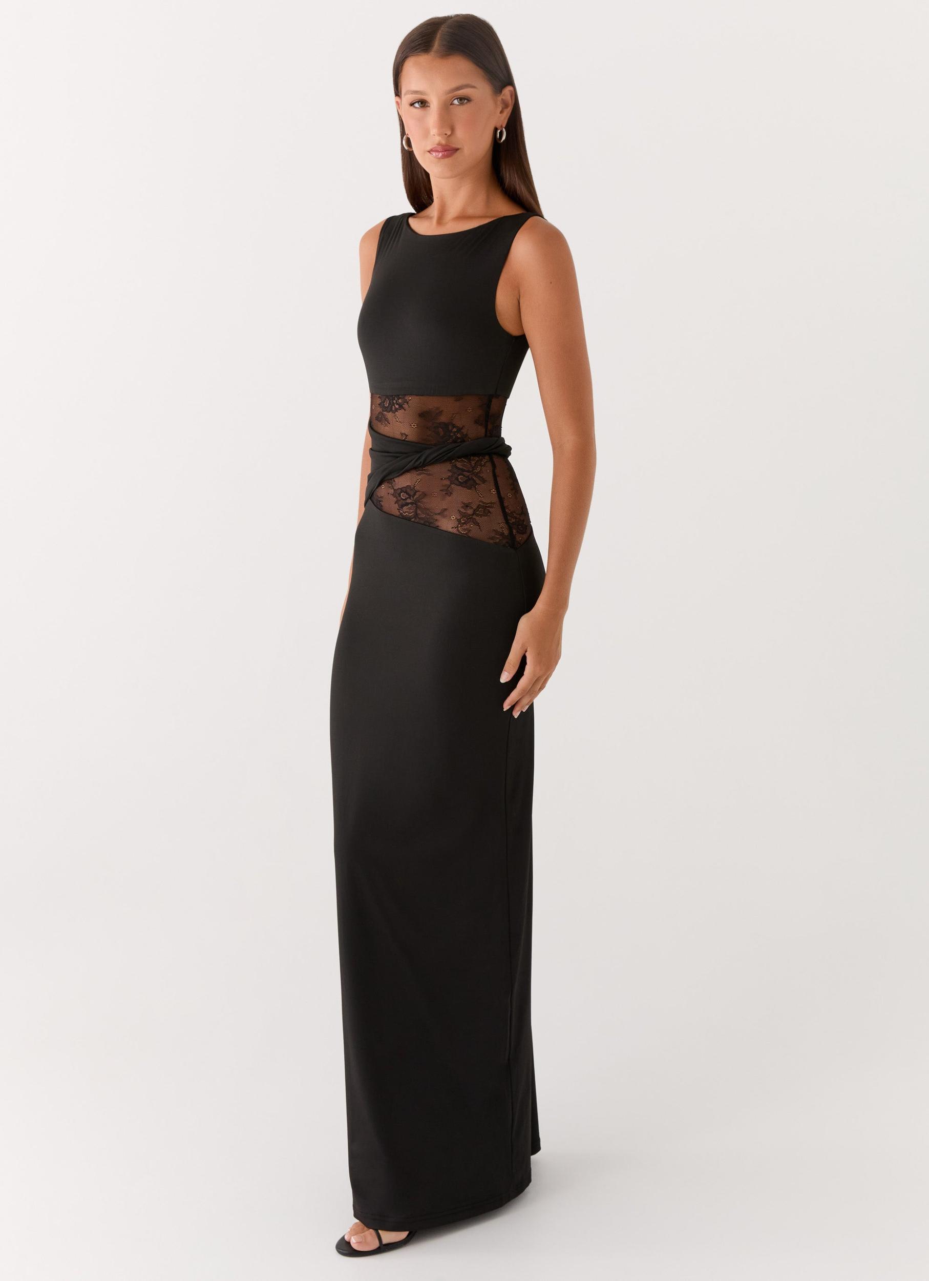 Karma Maxi Dress - Black Product Image