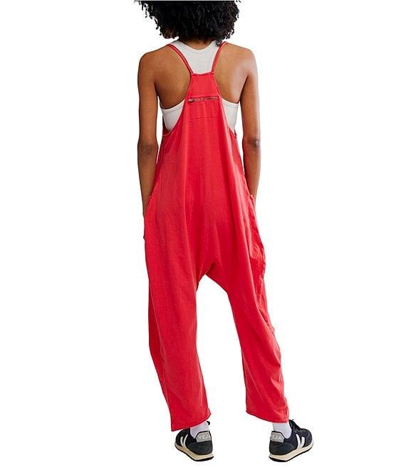 Free People FP Movement Sleeveless Scoop Neck Ankle Length Patch Pocket Hot Shot Onesie Product Image