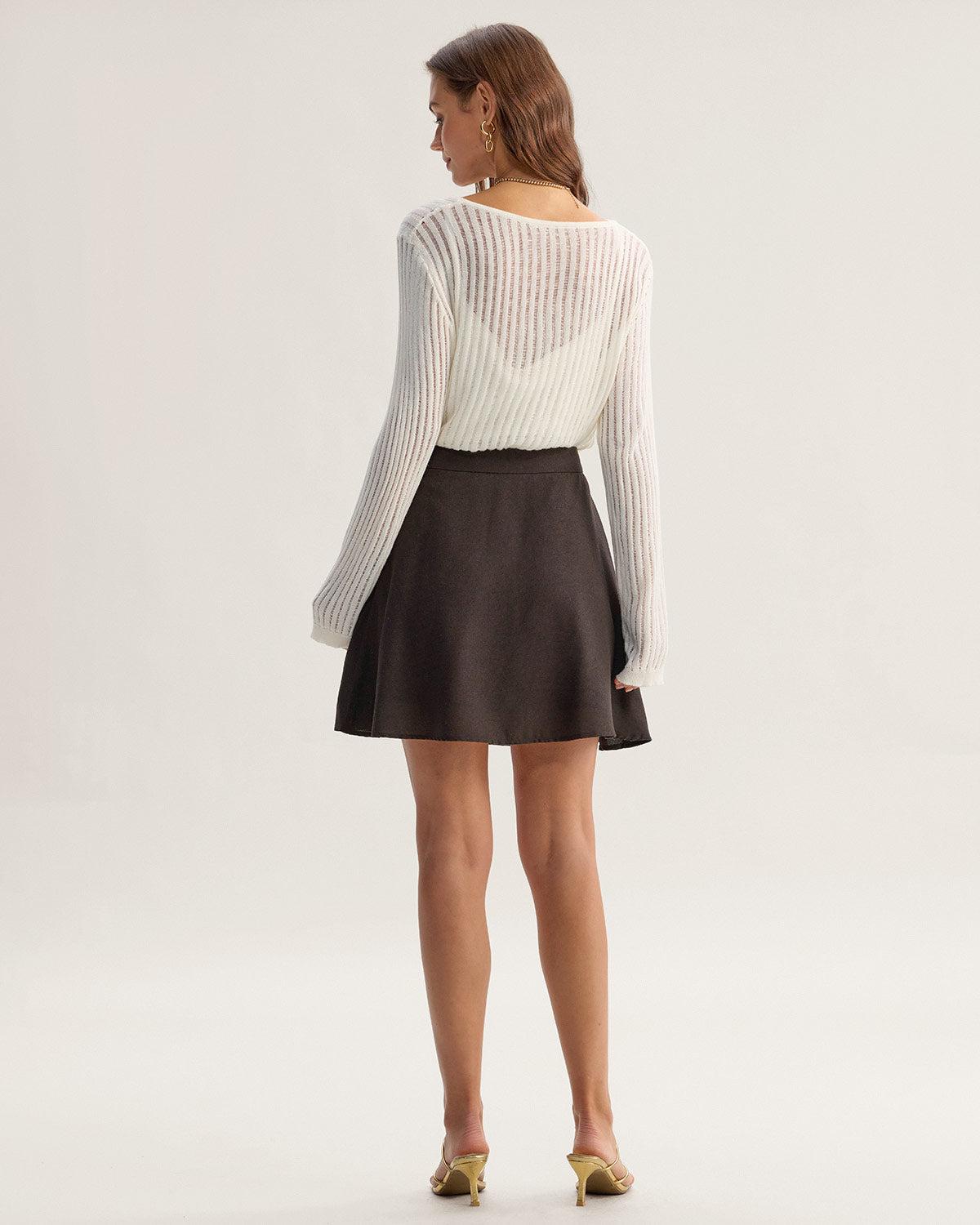 Beige Textured Pullover Two-Piece Set Product Image