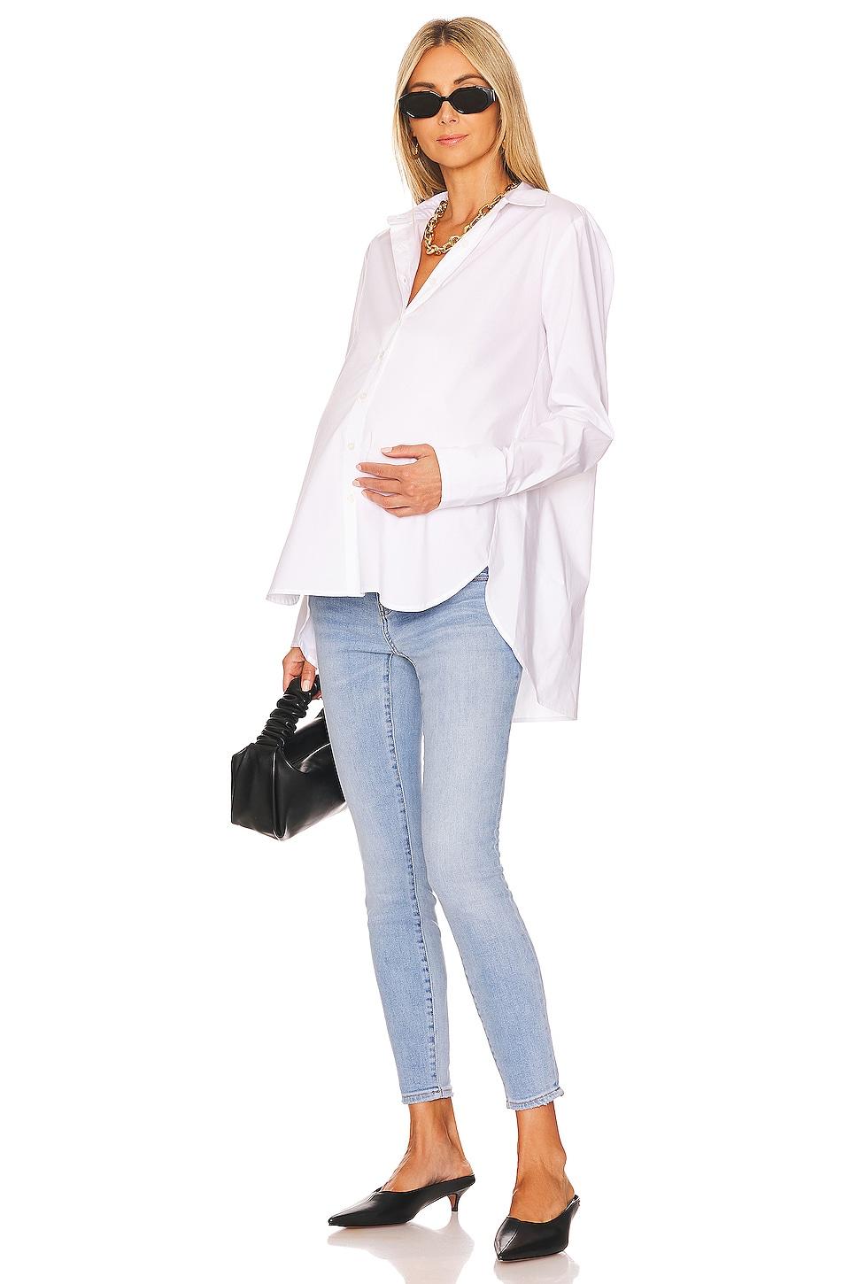 The Classic Button Down Maternity Shirt HATCH Product Image