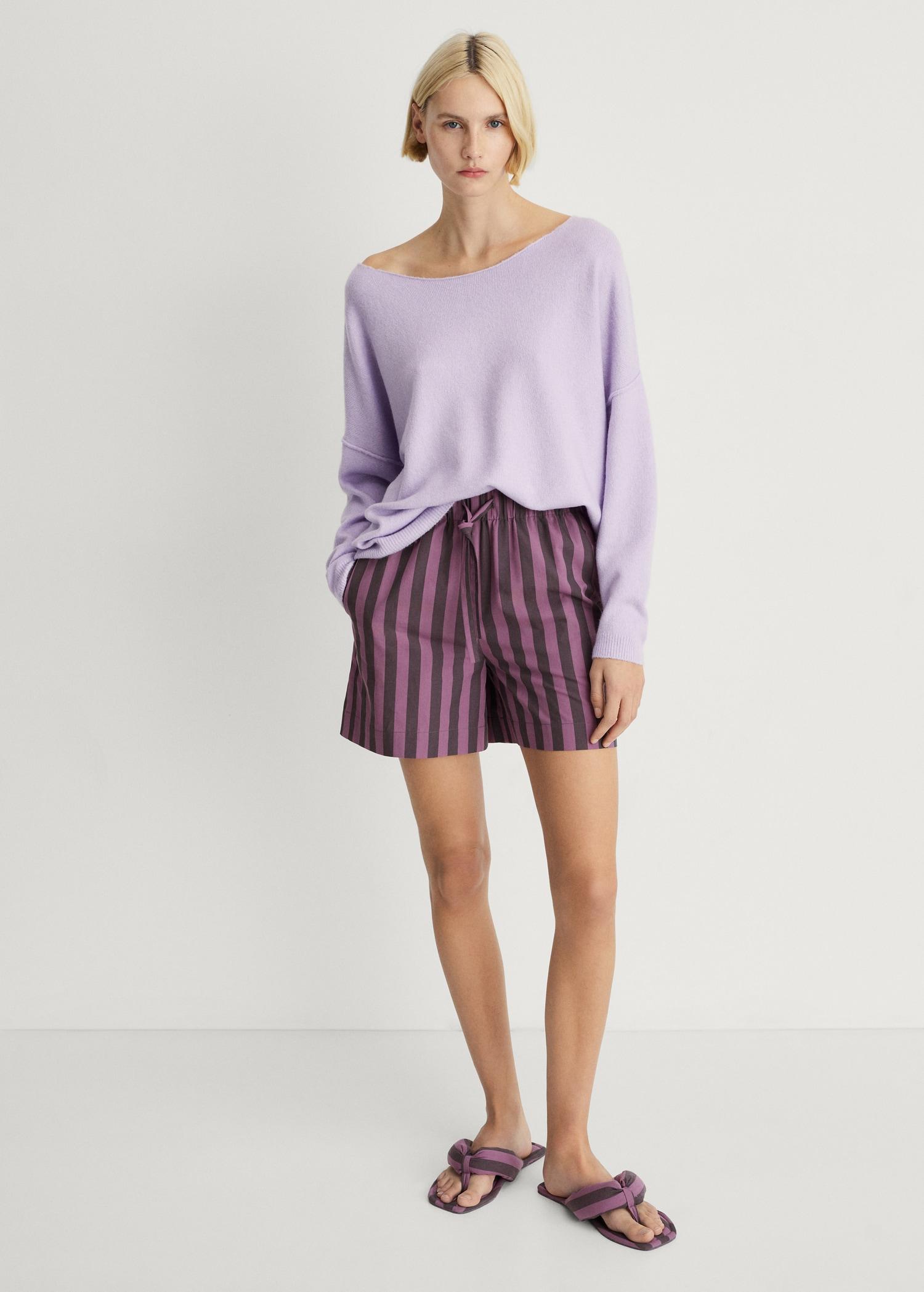 Oversize knit sweater - Women | MANGO USA Product Image